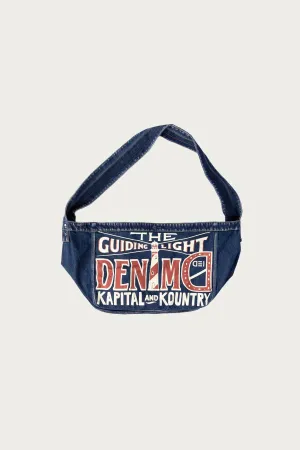 13oz Denim NEWS PAPER BAG (GUIDING LIGHT) - Indigo