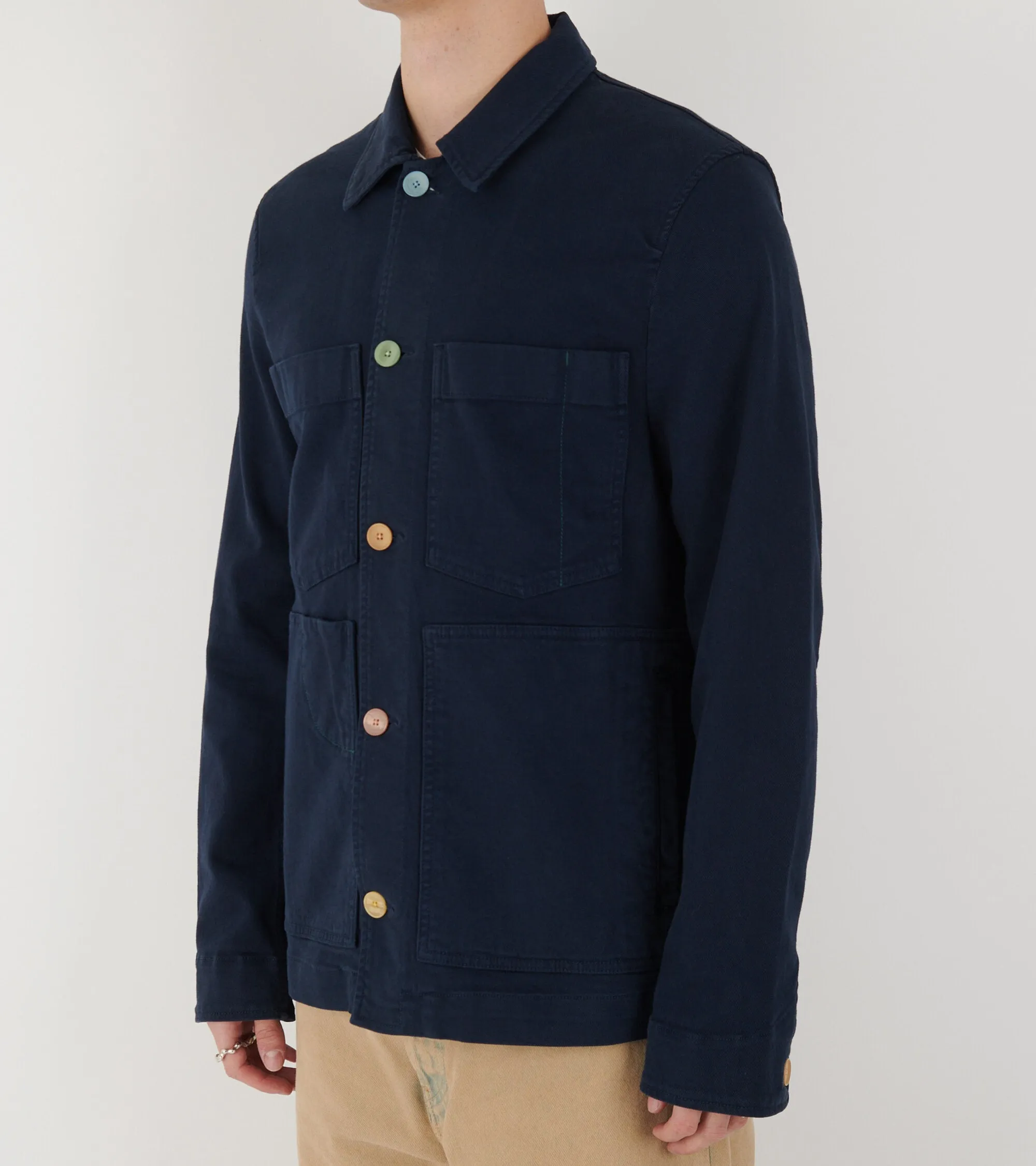 4 Pocket Jacket Navy