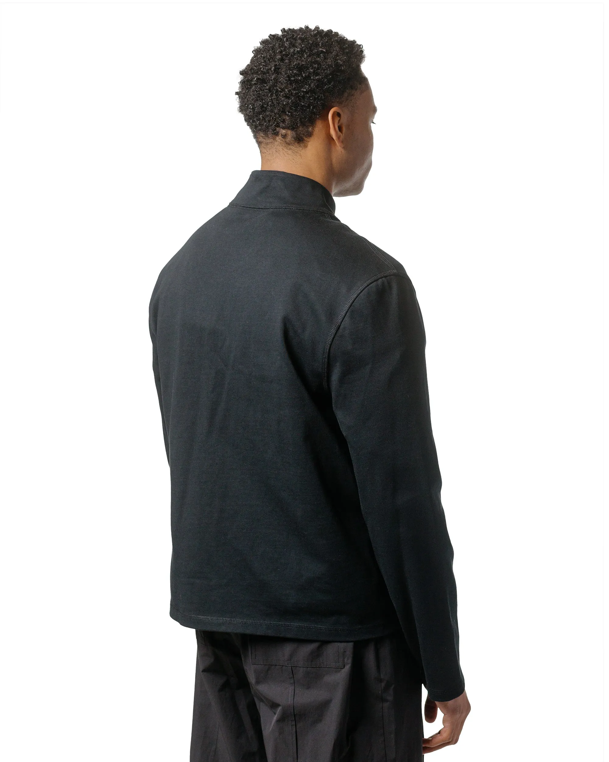 Amomento Slim Fit Pocket Jumper Black
