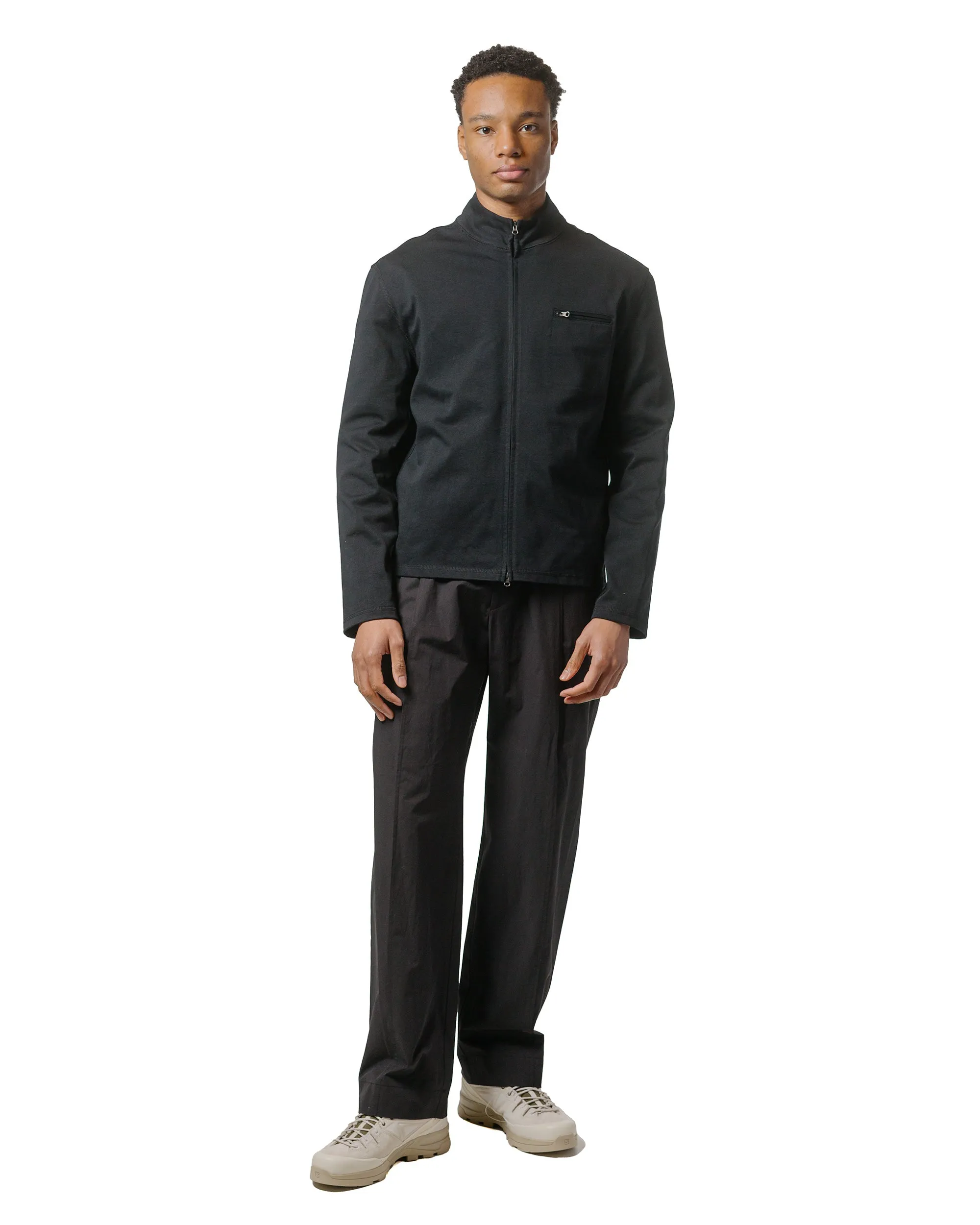 Amomento Slim Fit Pocket Jumper Black