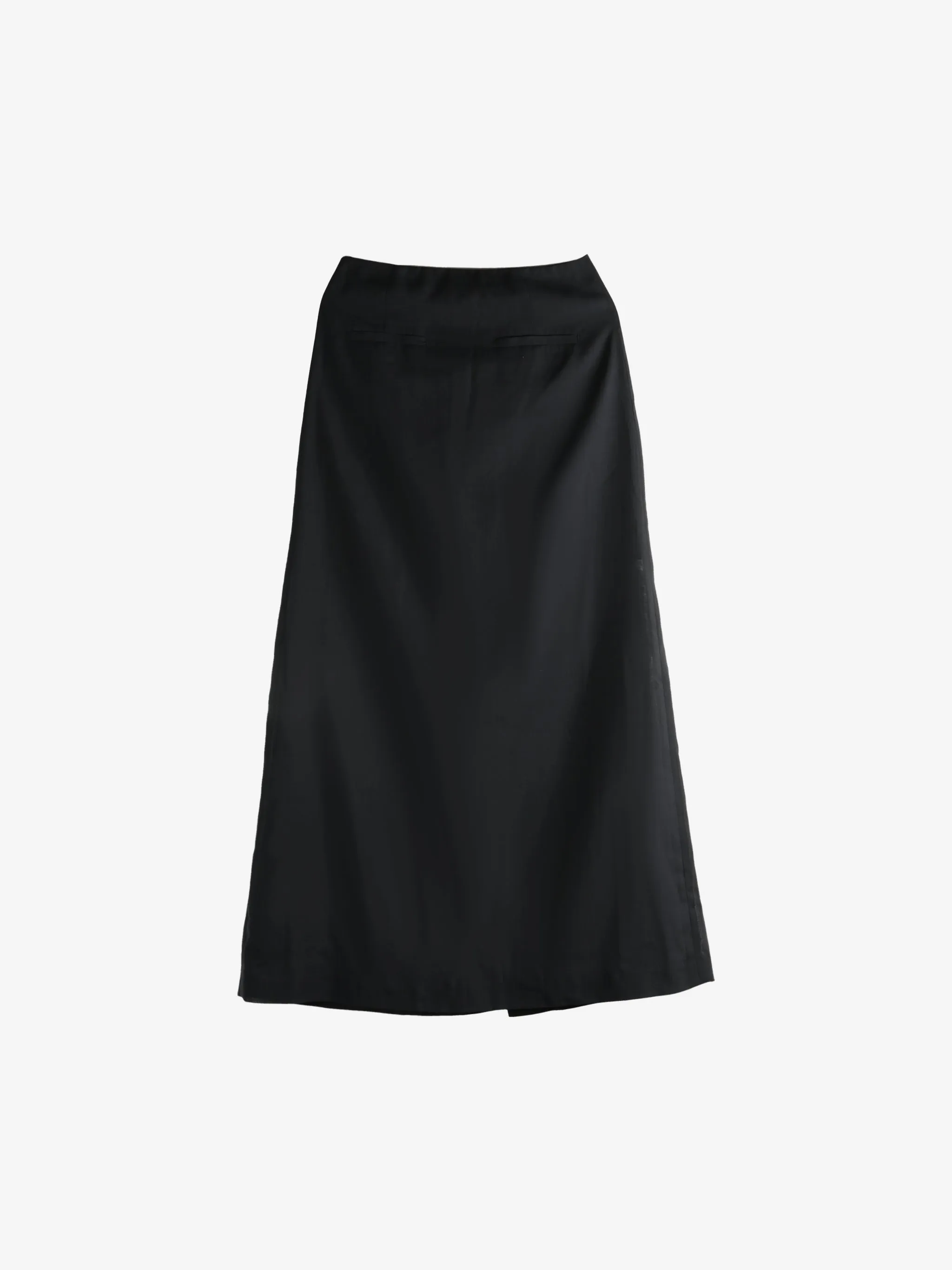 AMOMENTO - Women Sheer Maxi Long Skirt
