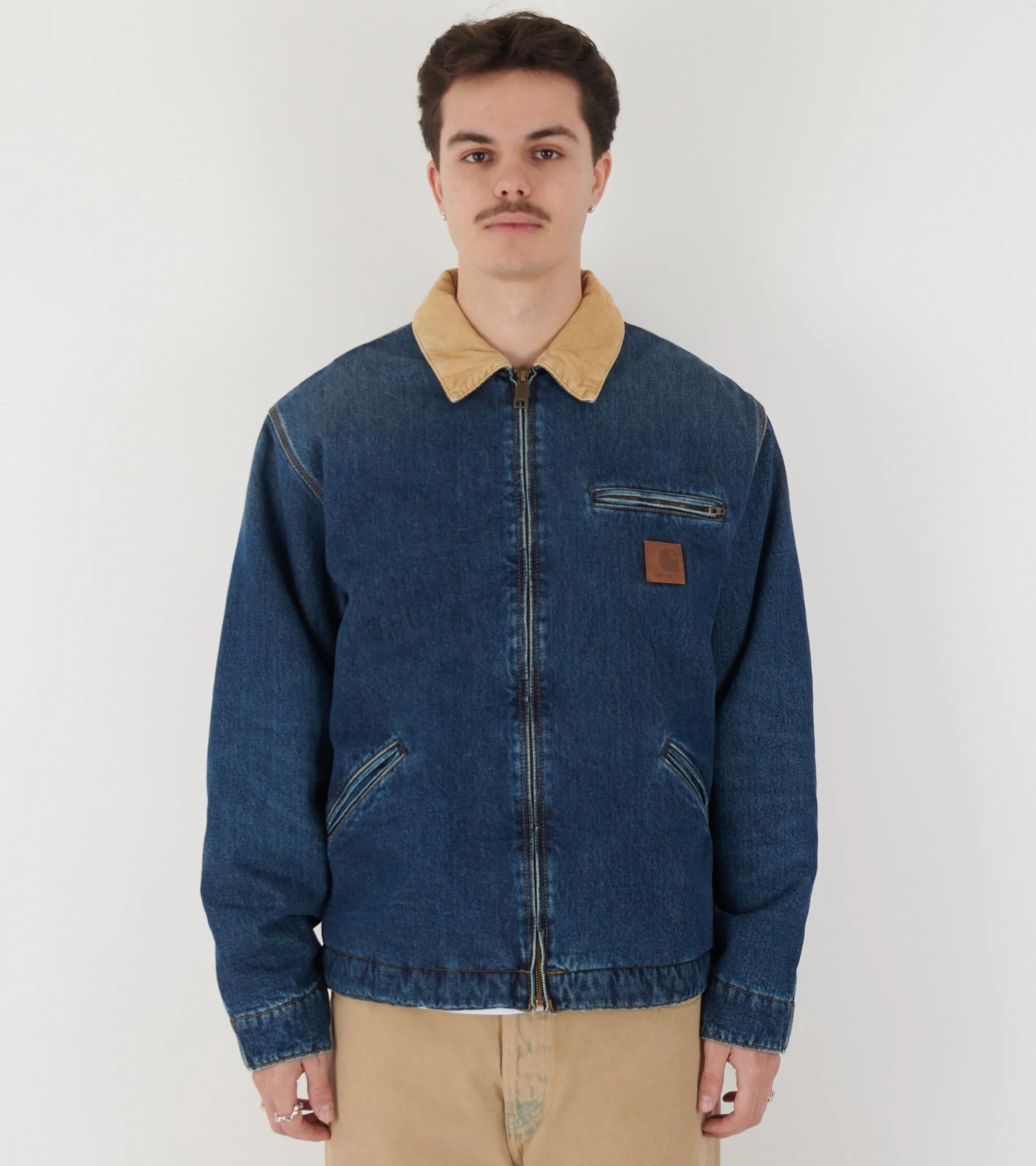 AND Detroit Jacket Blue/Dusty H Brown