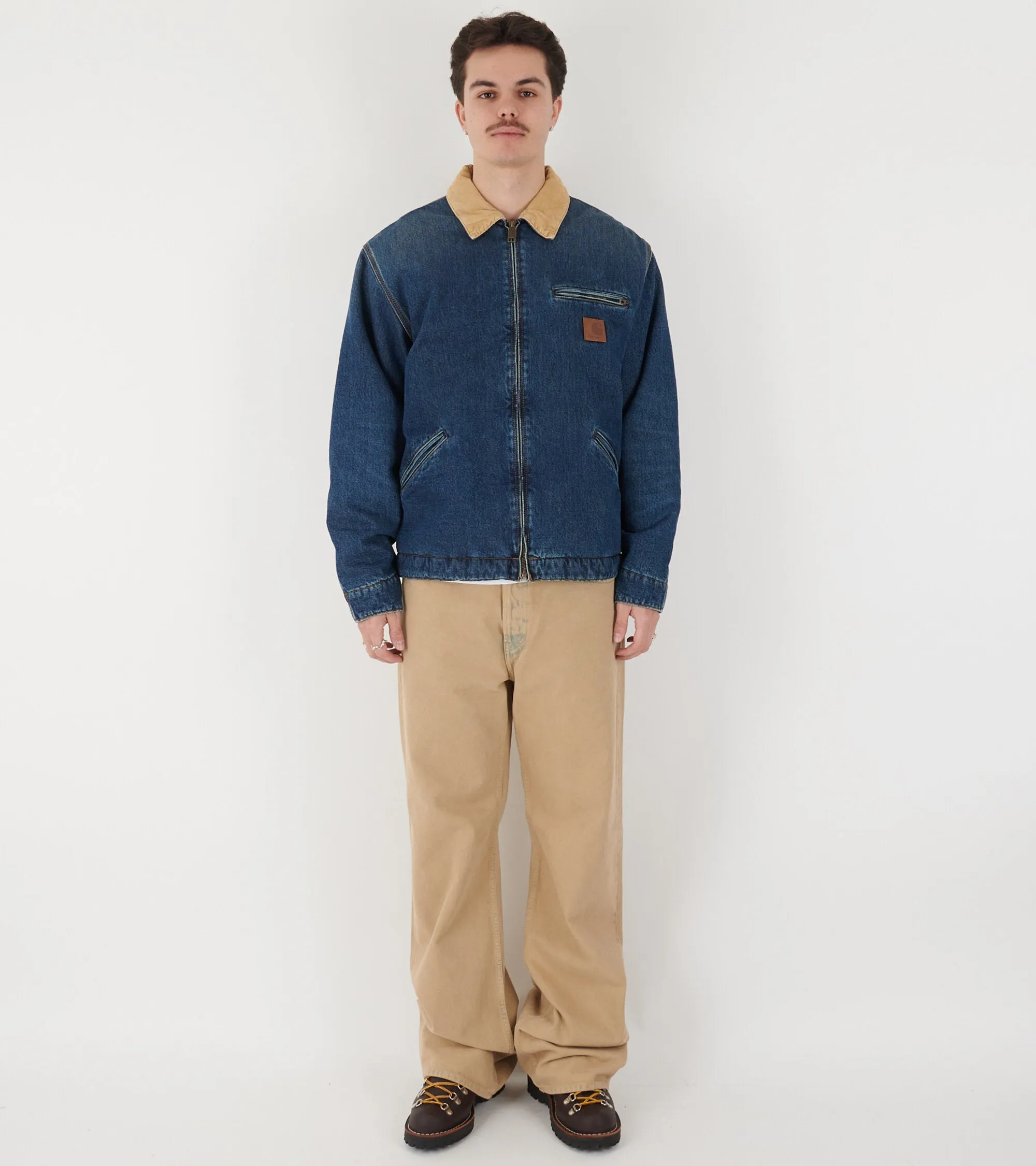 AND Detroit Jacket Blue/Dusty H Brown