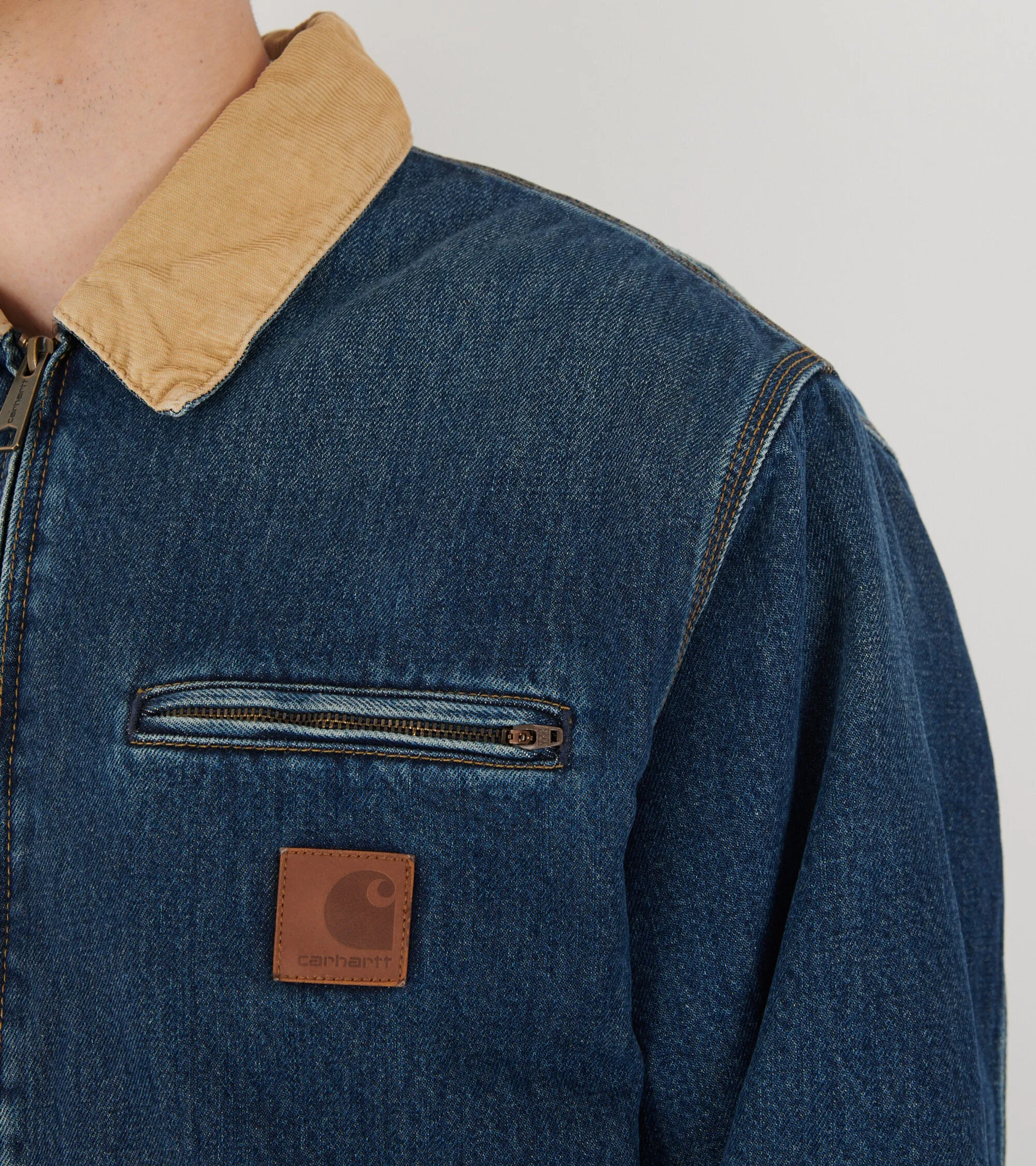 AND Detroit Jacket Blue/Dusty H Brown