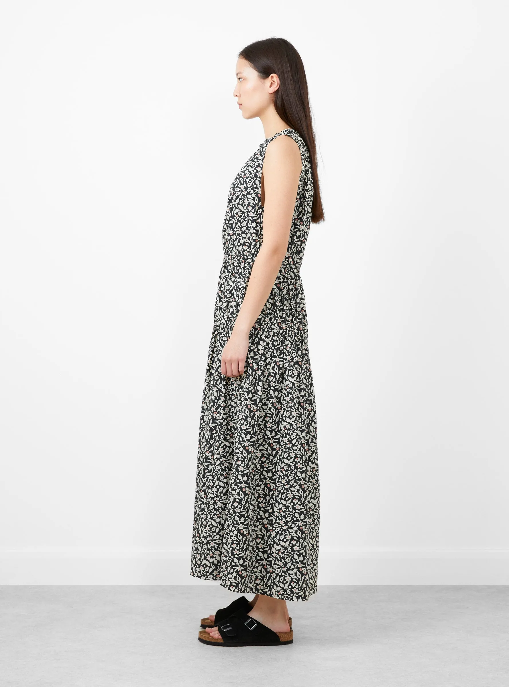 Arte Tank Dress Tiny Flowers Swamp