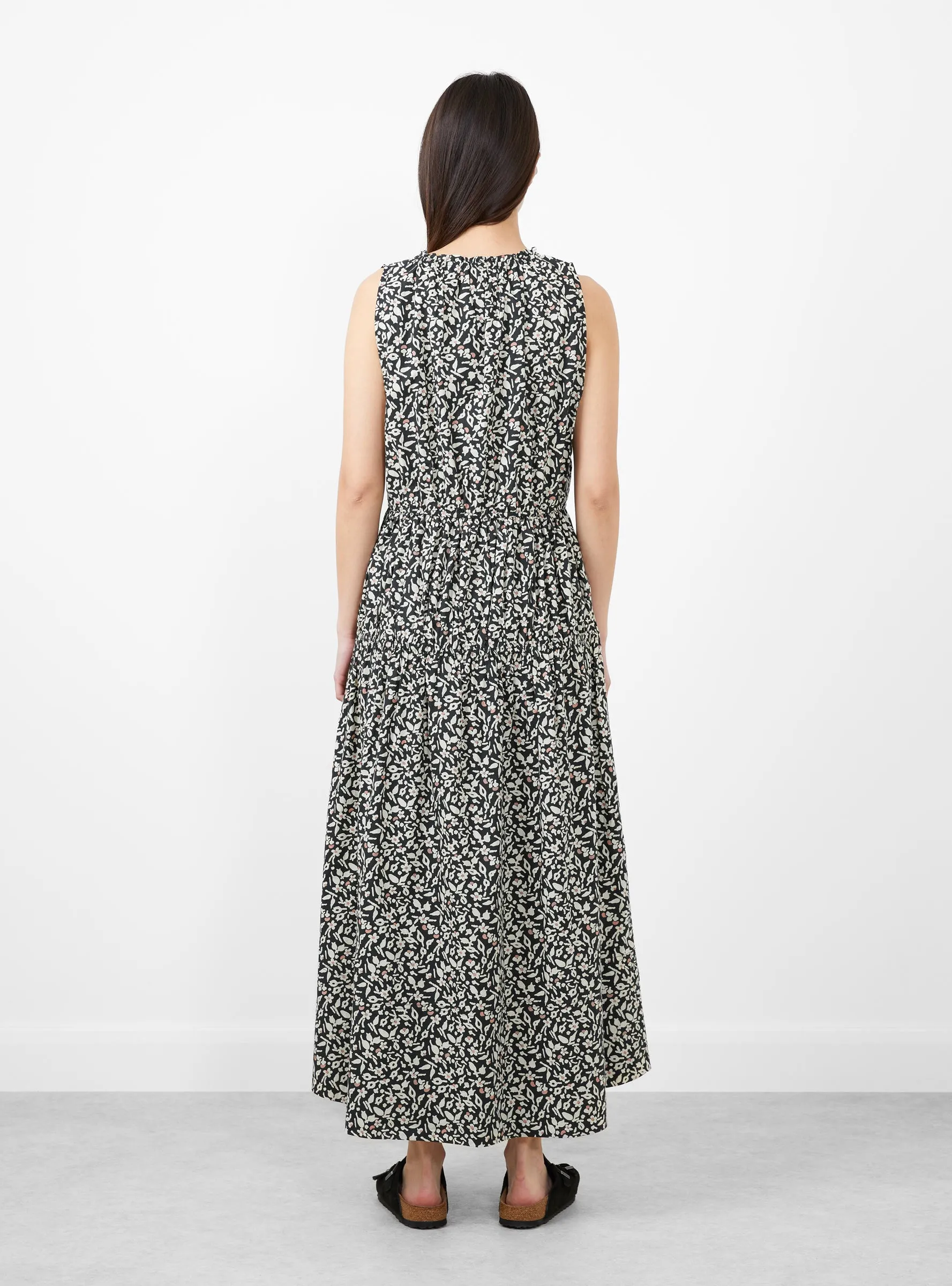 Arte Tank Dress Tiny Flowers Swamp