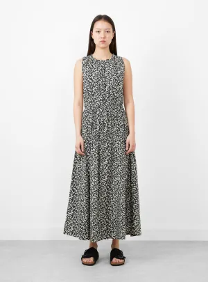 Arte Tank Dress Tiny Flowers Swamp