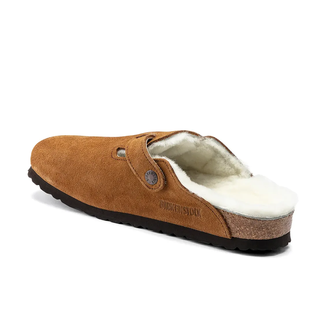 BOSTON SHEARLING SUEDE LEATHER - MINK