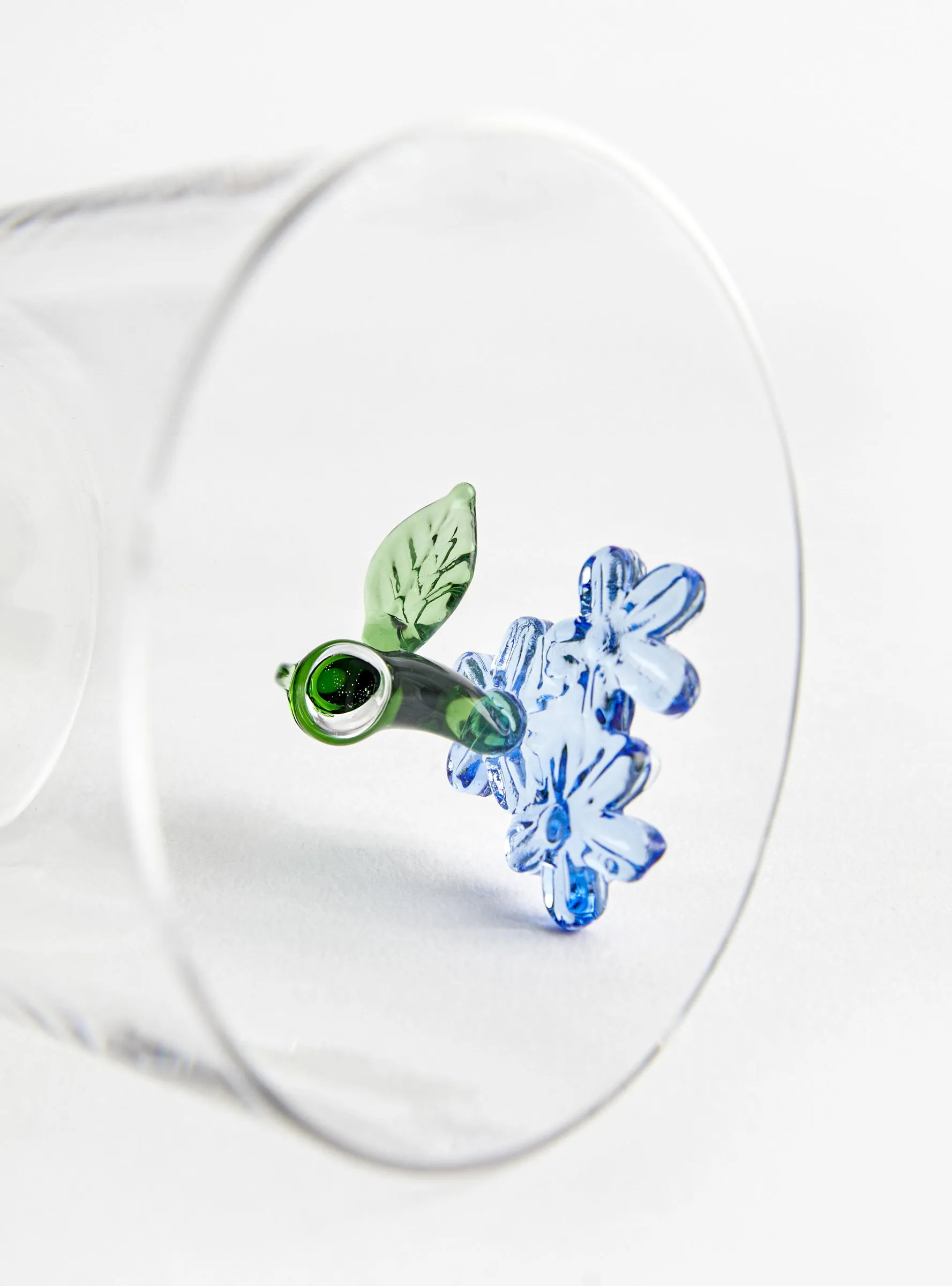 Botanica Tumbler Light Blue Flower