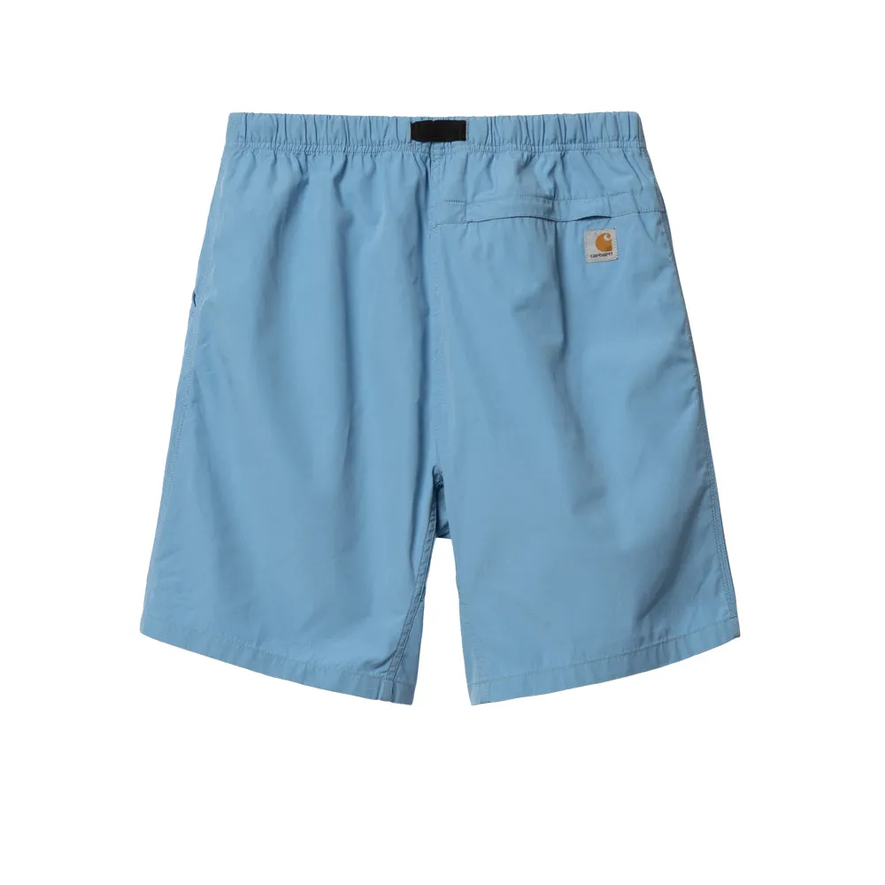 CARHARTT WIP CLOVER SHORT // PISCINE (STONE WASHED)
