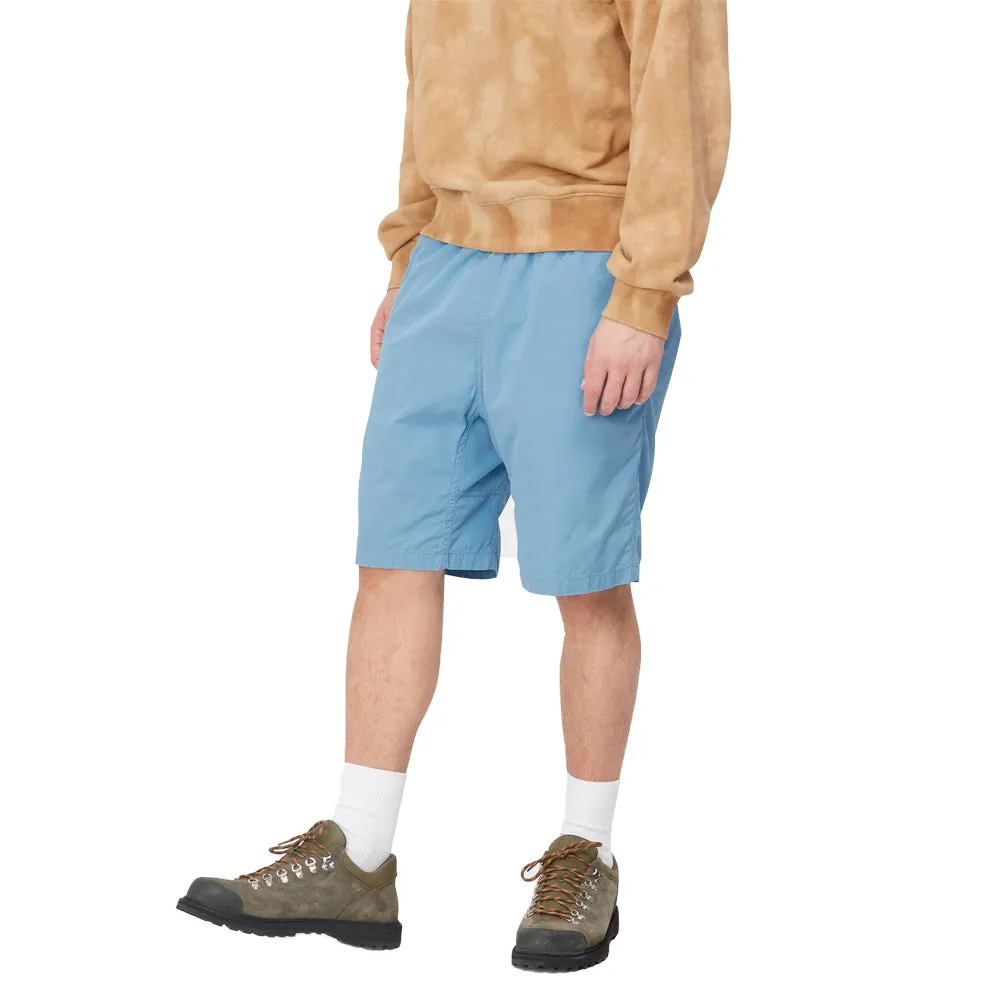 CARHARTT WIP CLOVER SHORT // PISCINE (STONE WASHED)