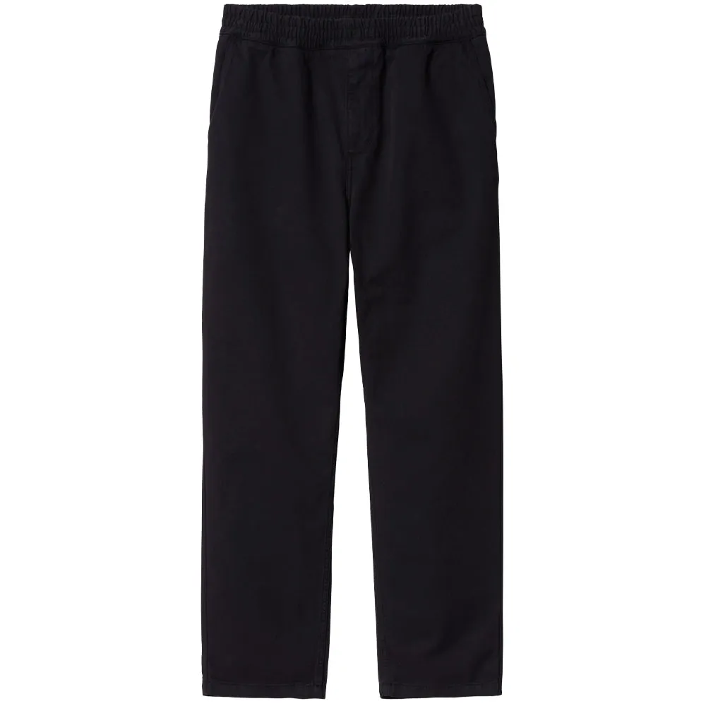 CARHARTT WIP FLINT PANT // BLACK (GARMENT DYED)
