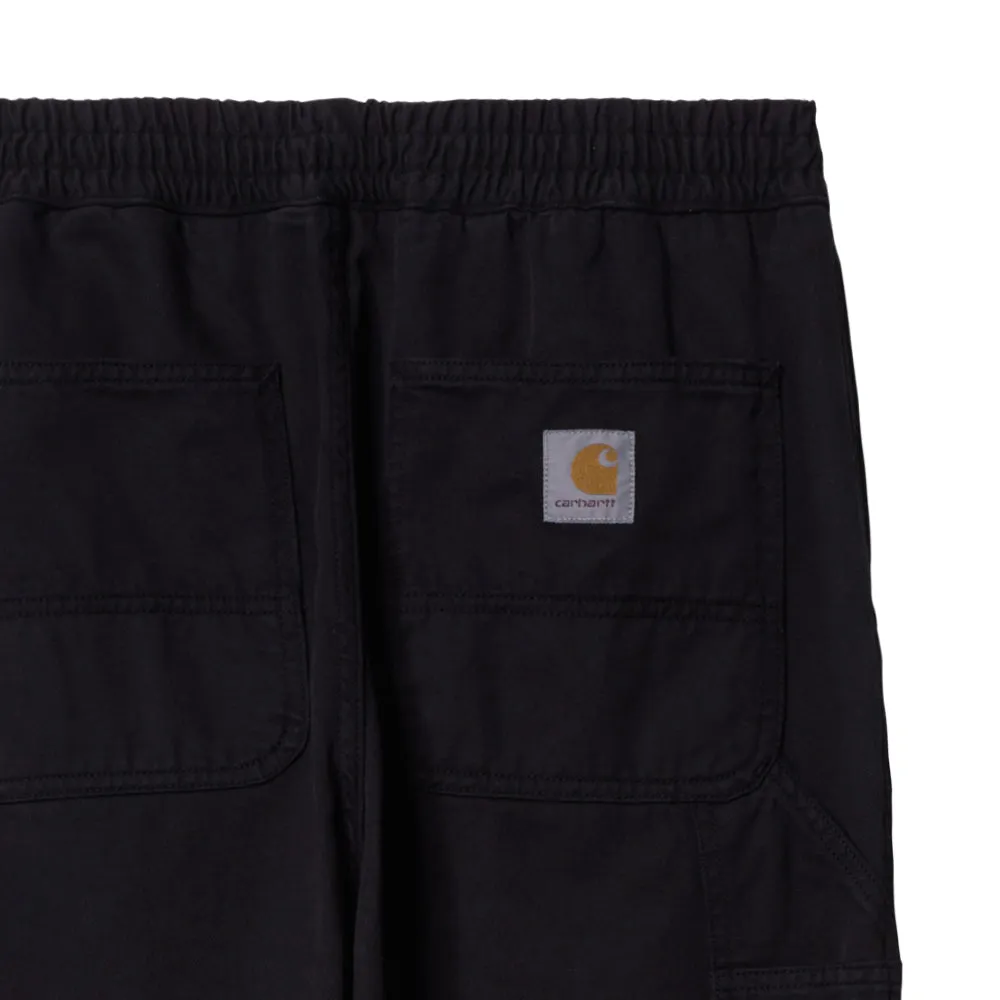 CARHARTT WIP FLINT PANT // BLACK (GARMENT DYED)