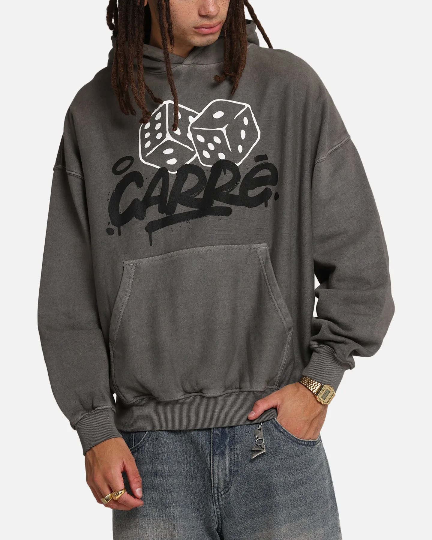 Carre Players Choice Hoodie Washed Charcoal