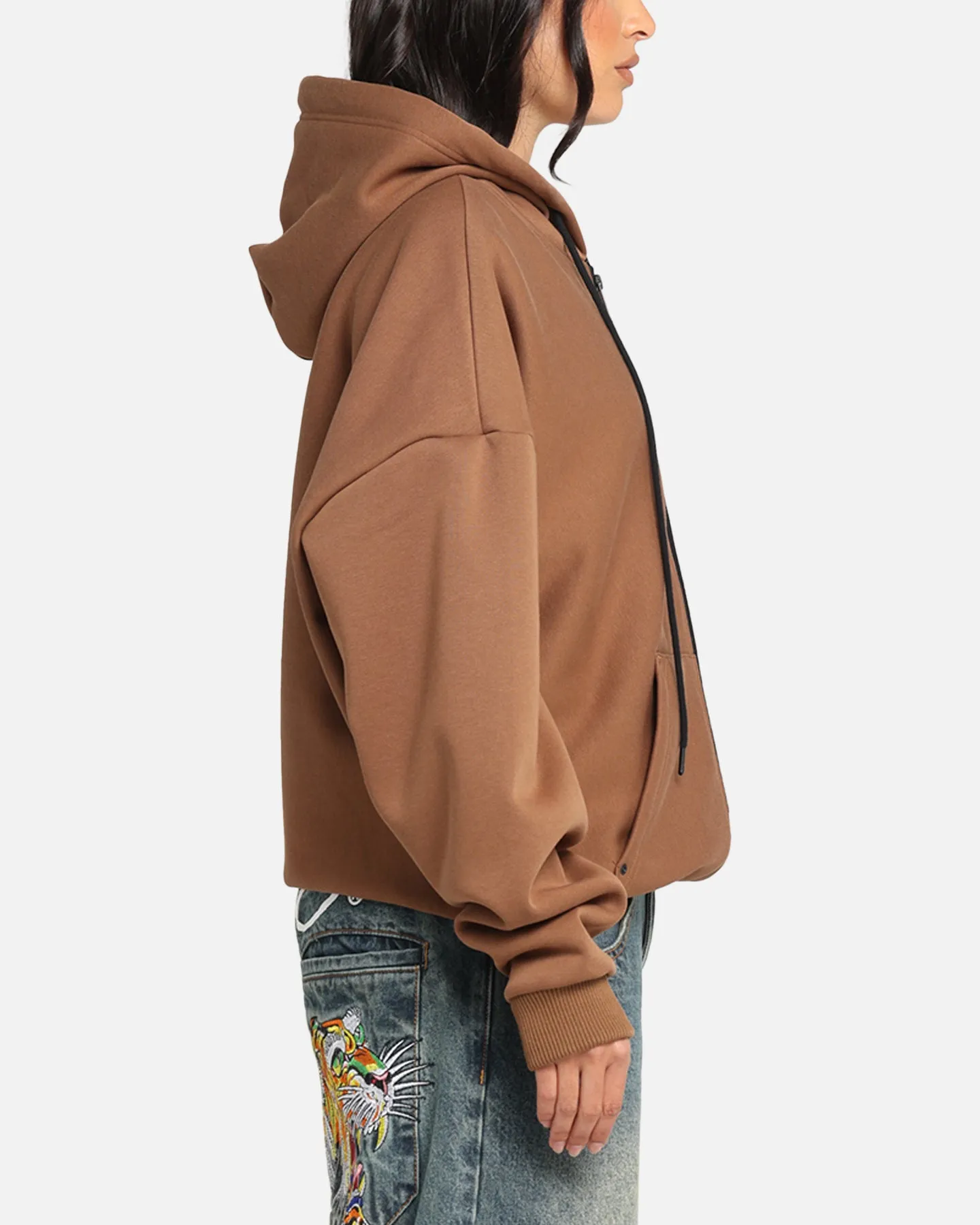 Carre Weatherwear Hoodie Brown