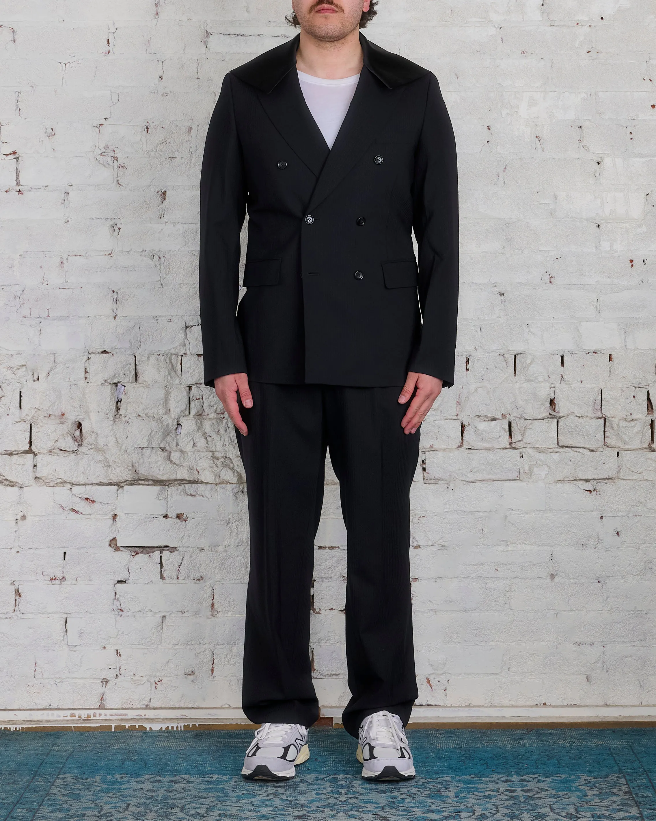COMME des GARONS HOMME Plus DB Modular Flap Blazer Black
