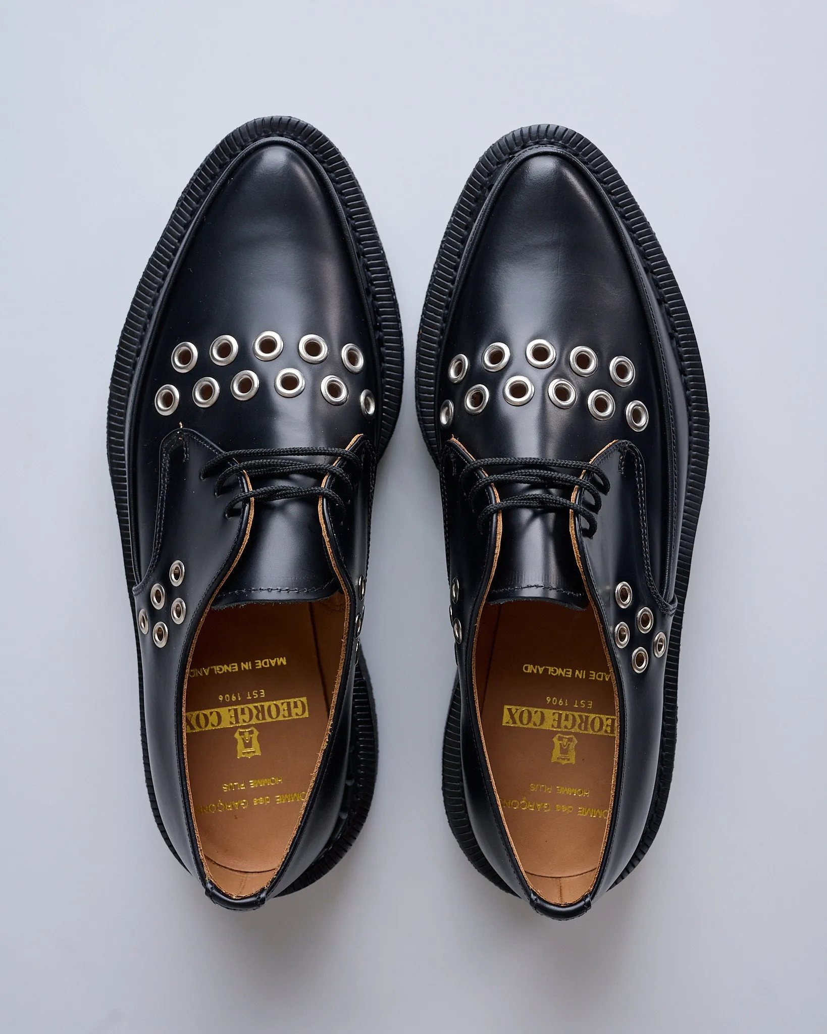 COMME des GARONS HOMME Plus George Cox Diano Creeper Black