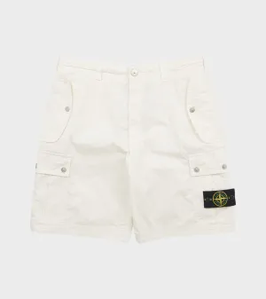 Cotton Ripstop Shorts Off-white