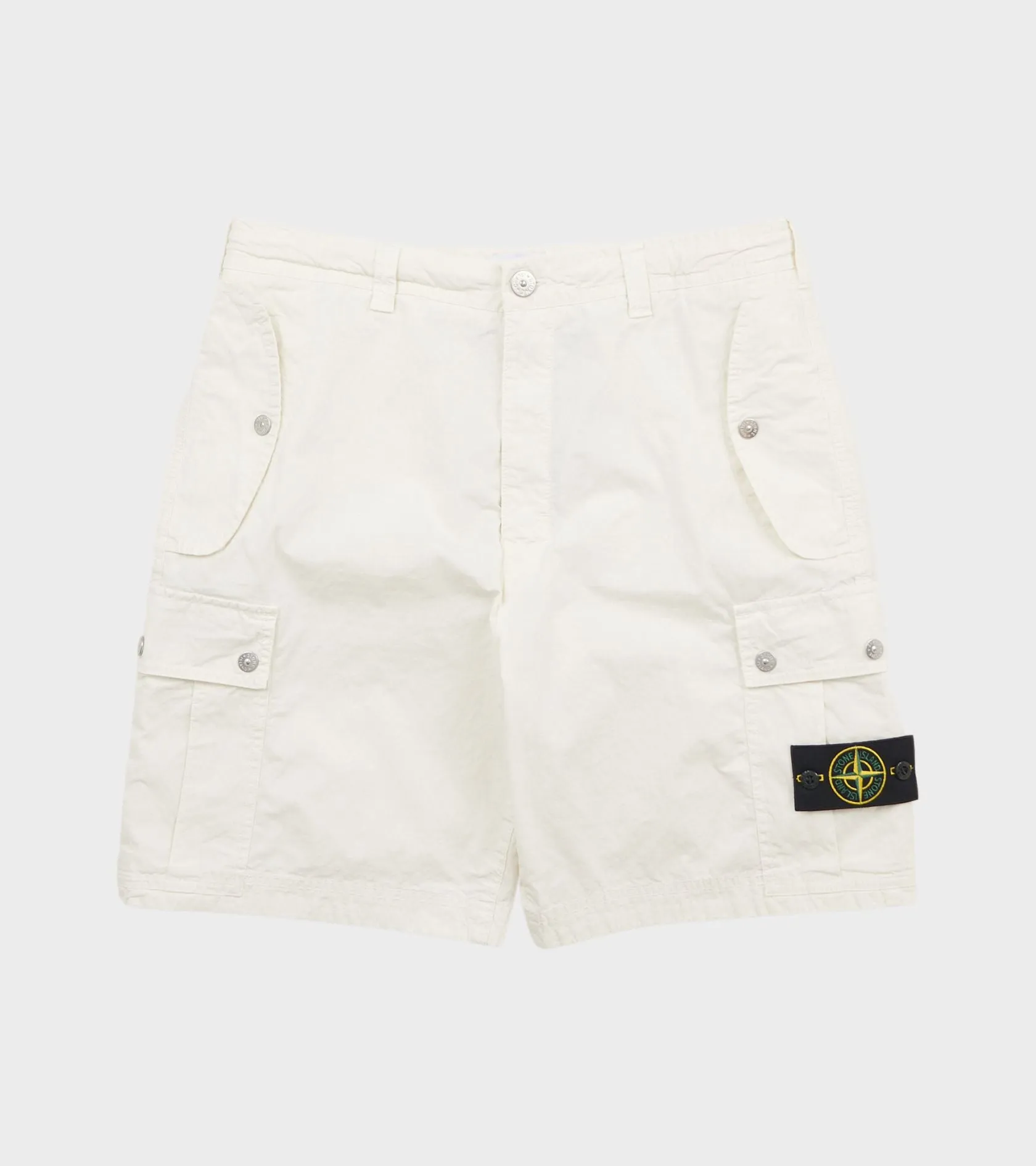Cotton Ripstop Shorts Off-white