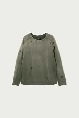 Darts French Terry Sweat Shirt - Olive