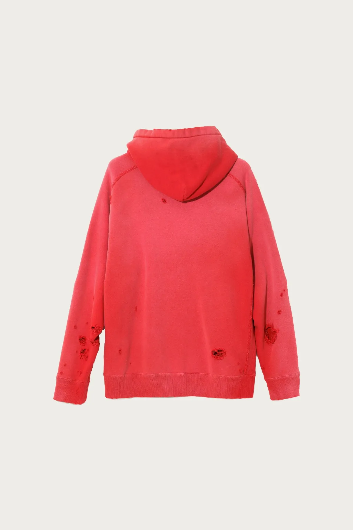 Darts Sweats French Terry Hoodie - Red