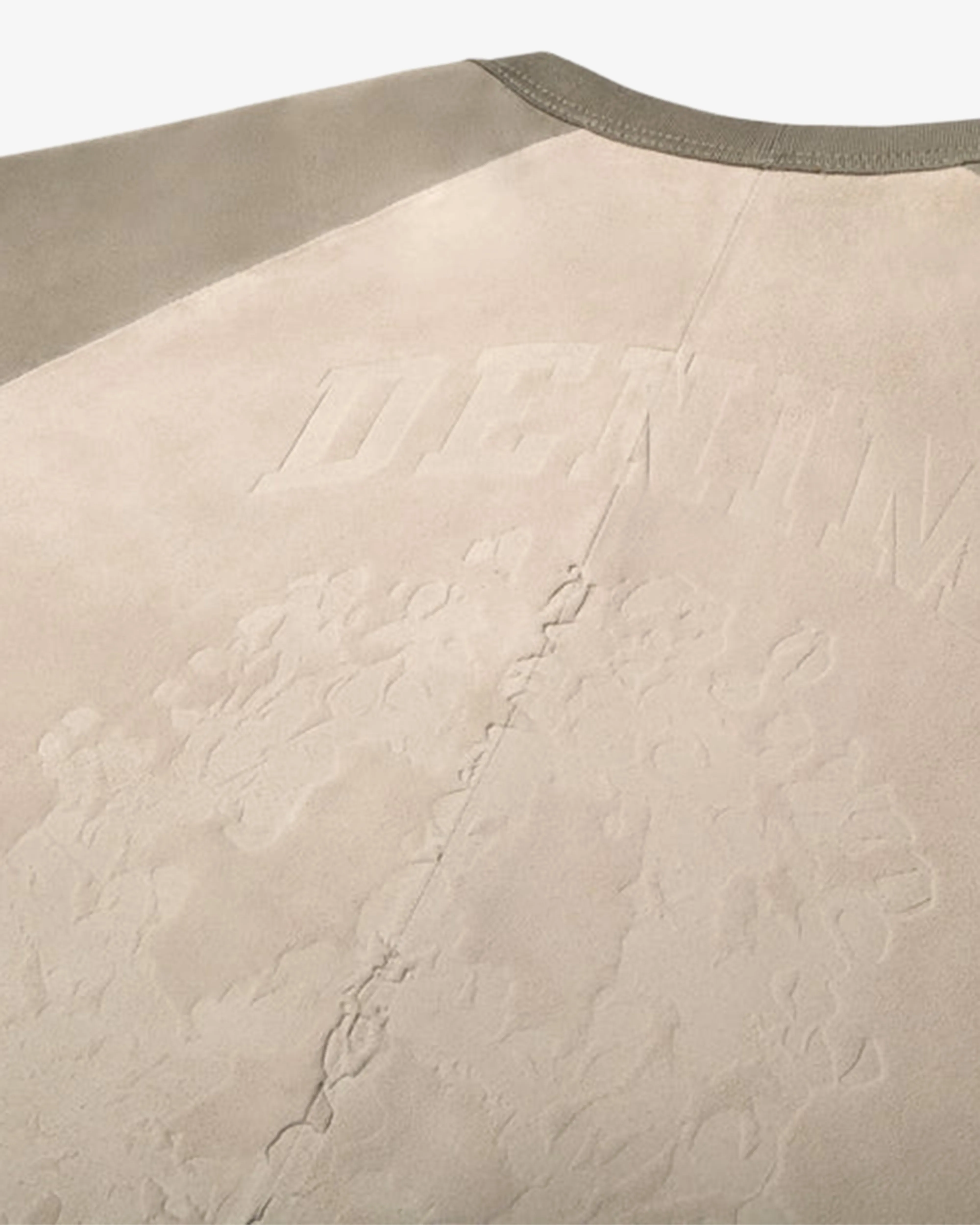 Denim Tears - Men's Suede Baseball Shirt - (White)