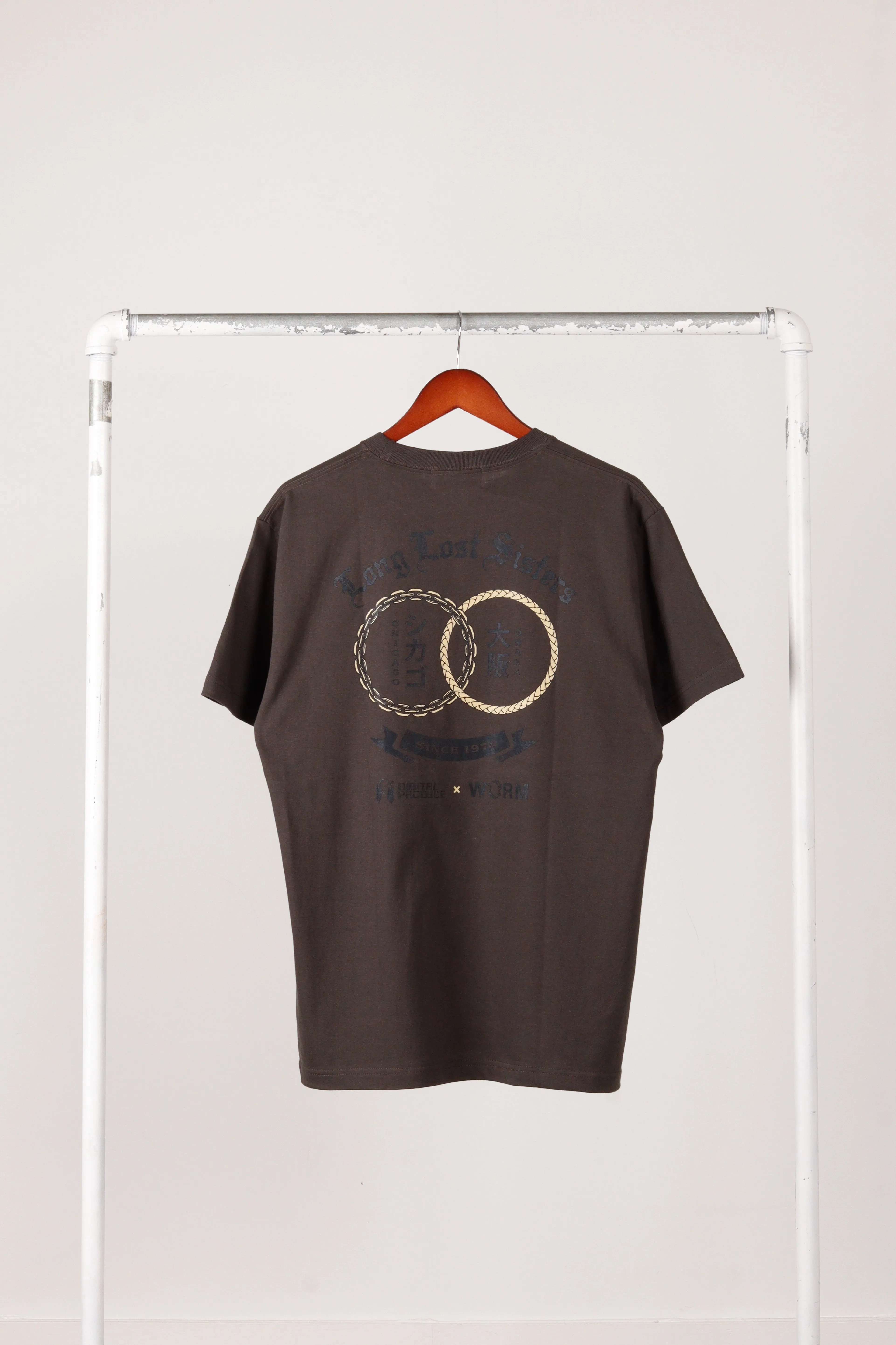 Digital Produce x WORM 'Long Lost Sisters' Tee Black