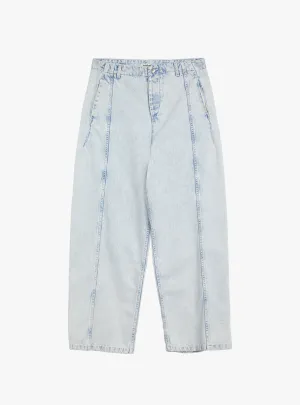 Displaced Seam Jean Indigo