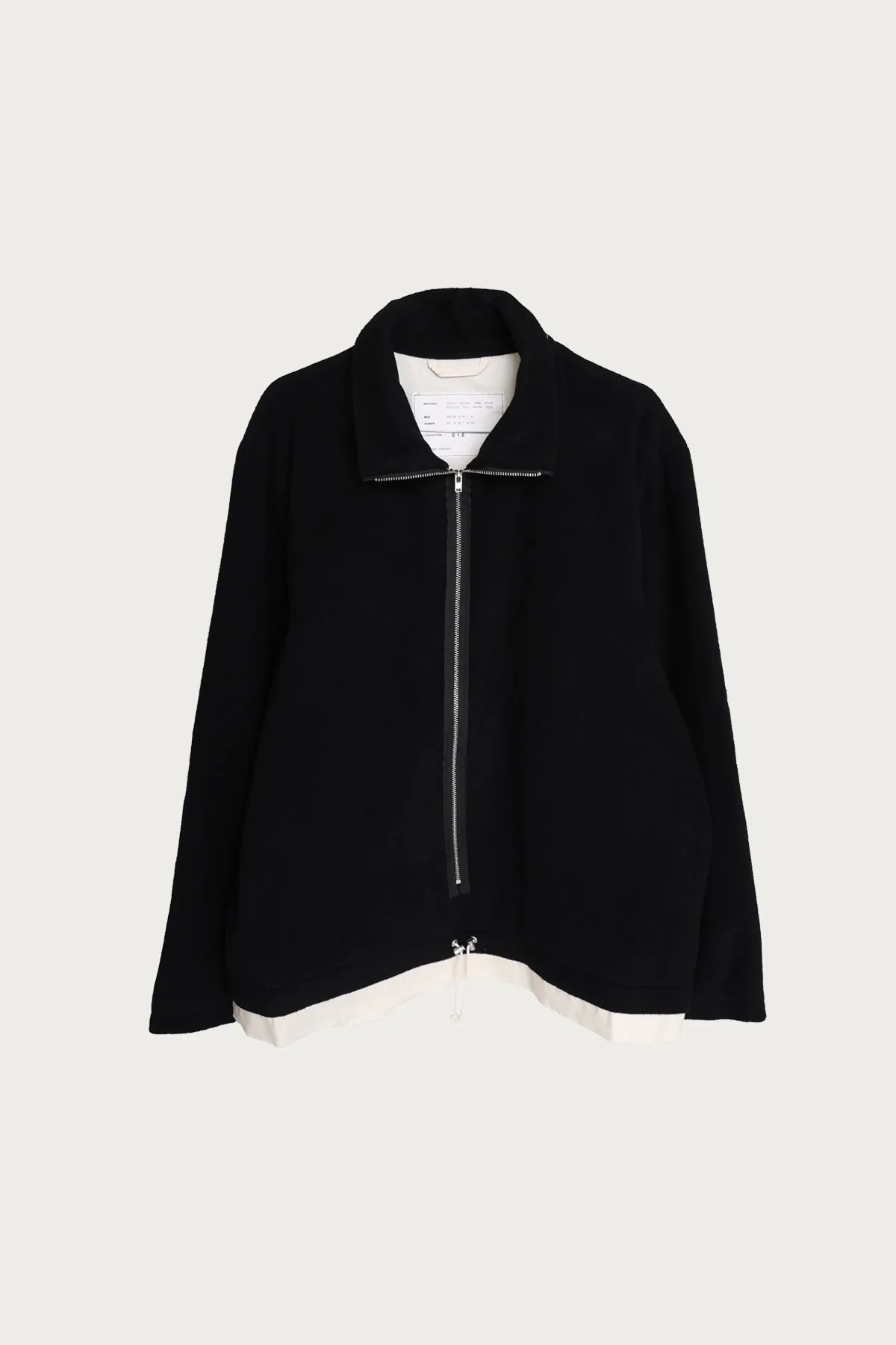 Fleece Anorak - Black