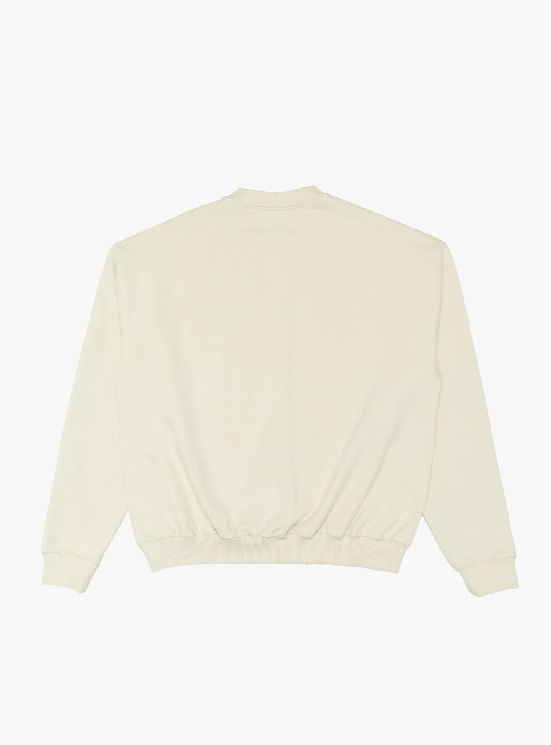 Floppy Disk Logo Crewneck Antique White