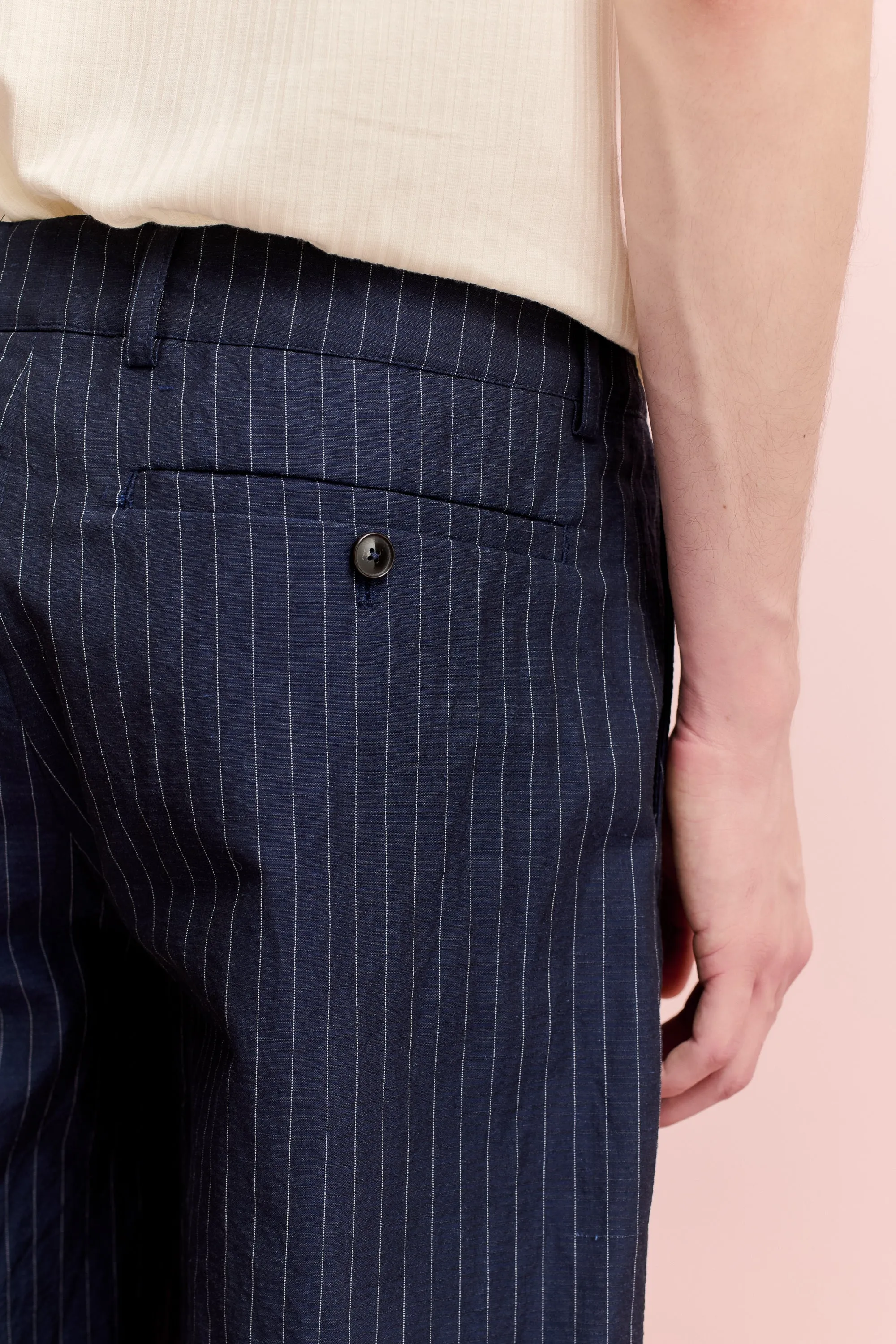 FOLDED WIDE TROUSERS