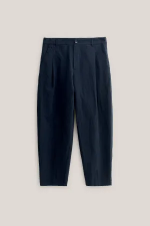 FOLDED WIDE TROUSERS