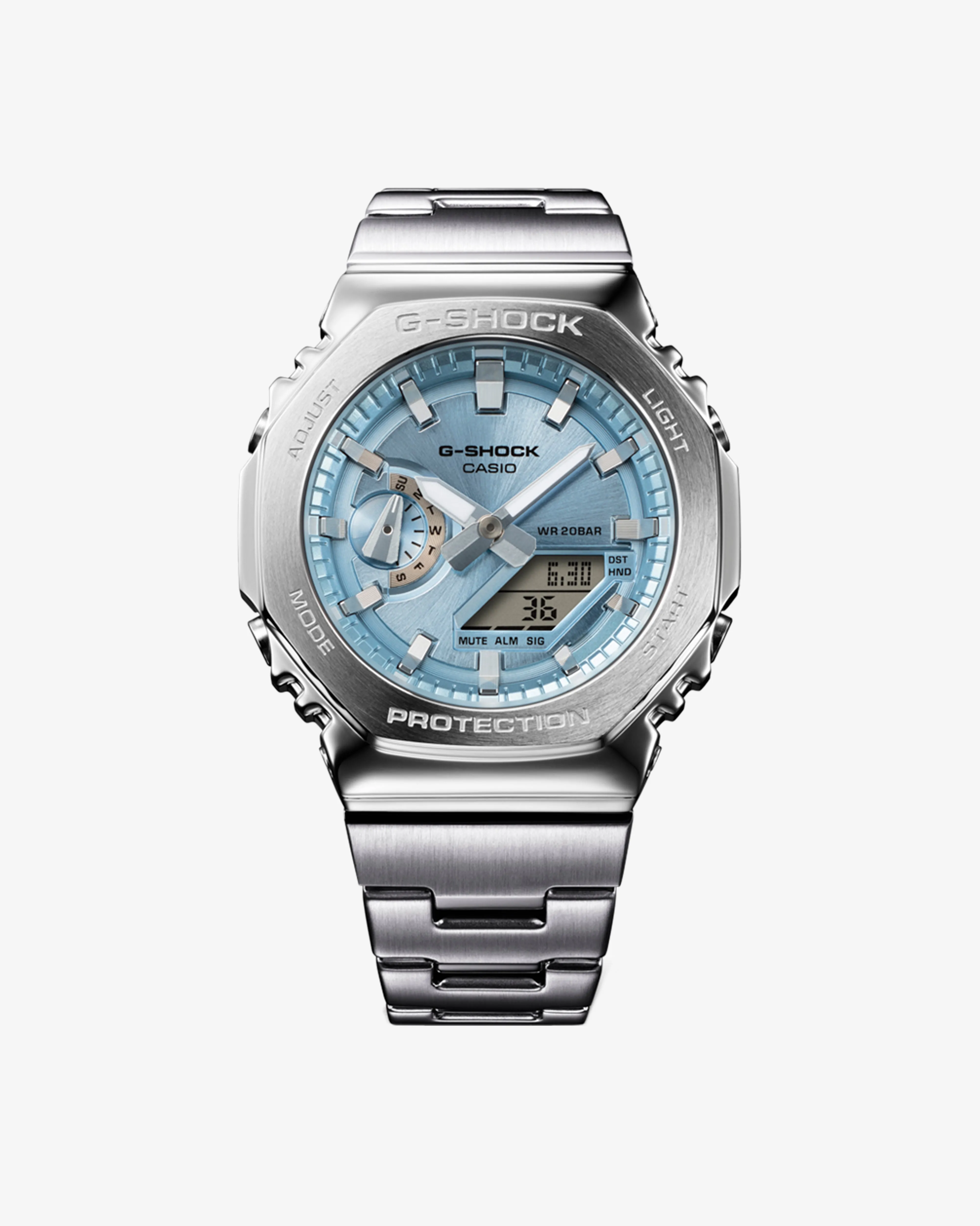 G-Shock - GM2110D-2A - (Silver/Navy)