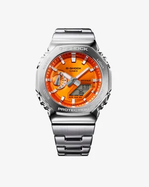 G-Shock - GM2110D-4A - (Silver/Orange)