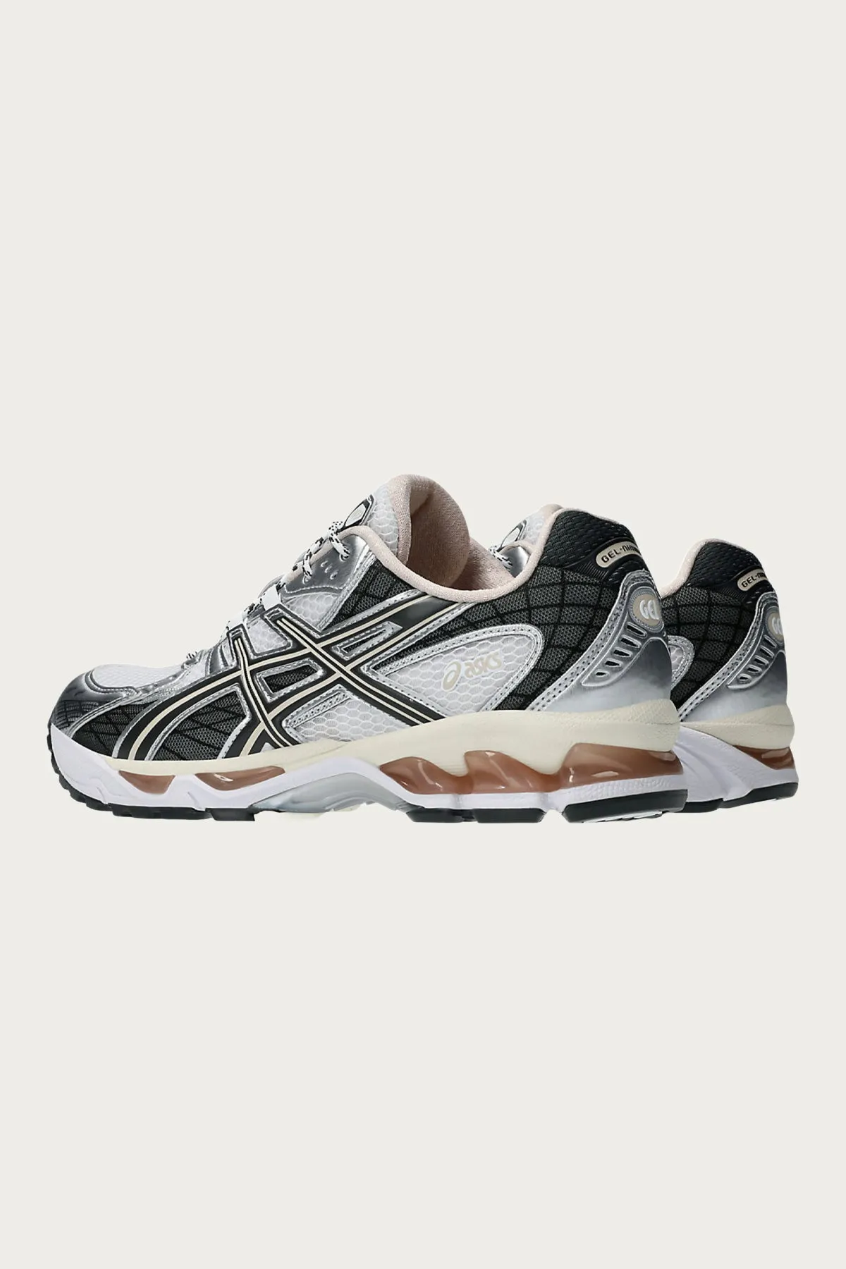 Gel-Nimbus 10.1 - White/Obsidian Grey