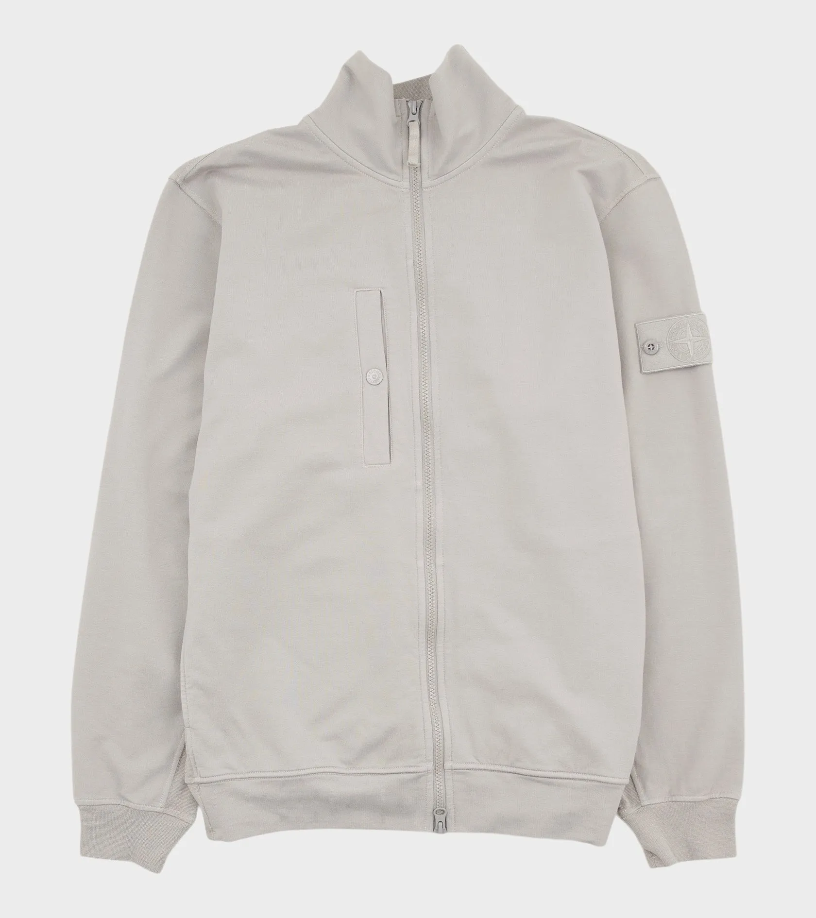 Ghost High Neck Zipper Grey