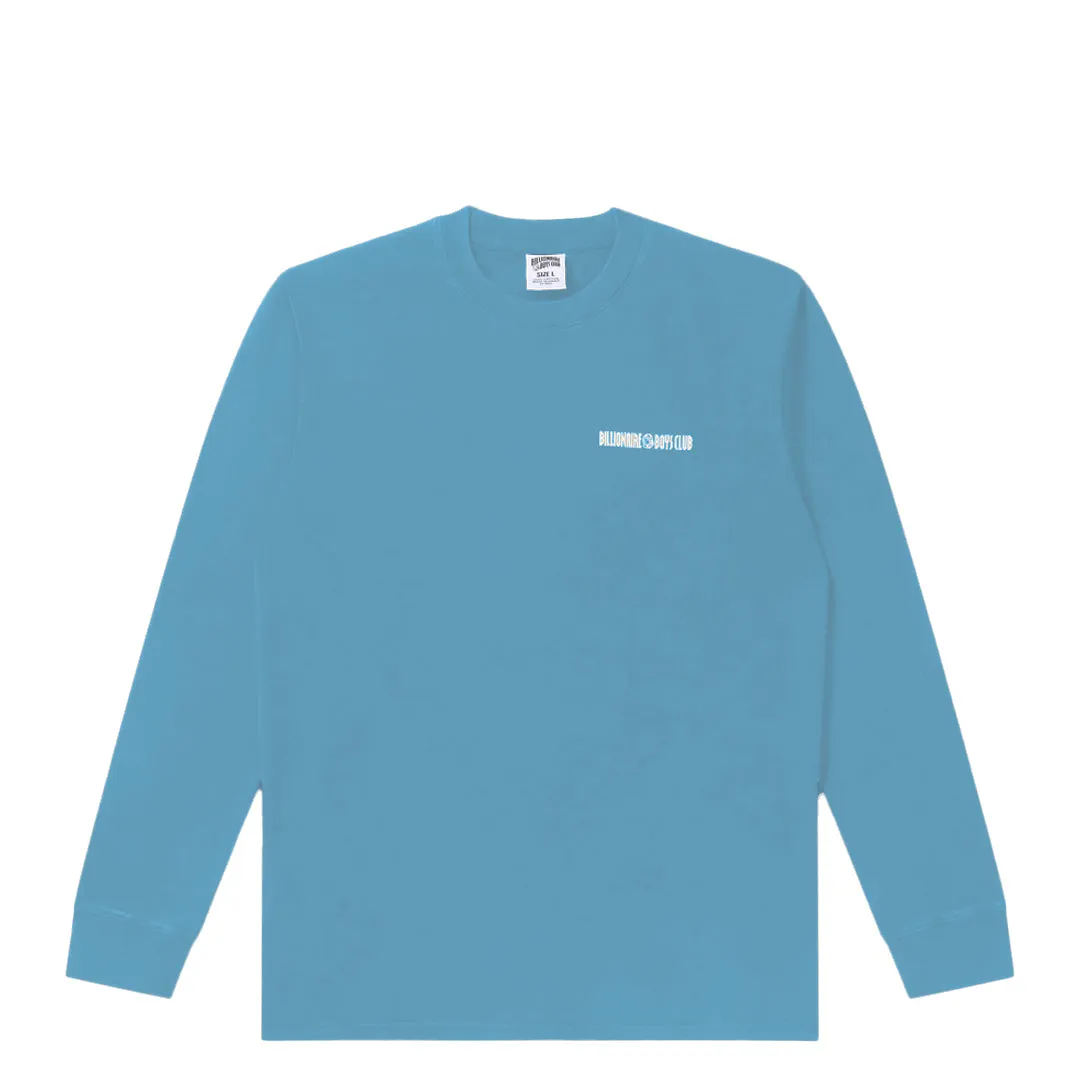 HELMET LONG SLEEVE KNIT BLUE