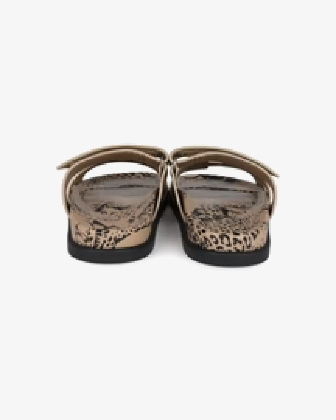Herms Chypre Techno Sandals Beige Argile Calfskin Palladium Hardware