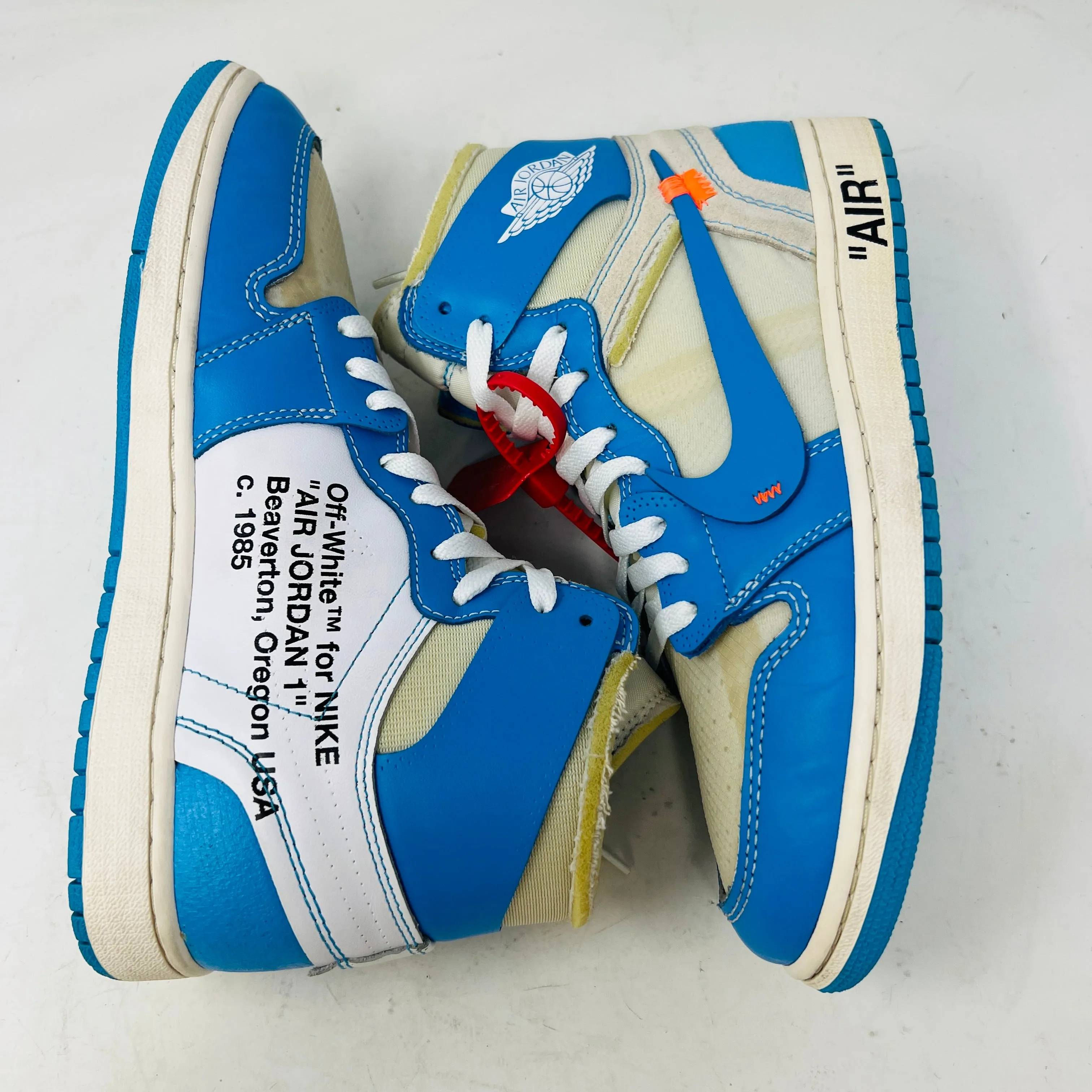 Jordan 1 Retro High Off-White University Blue
