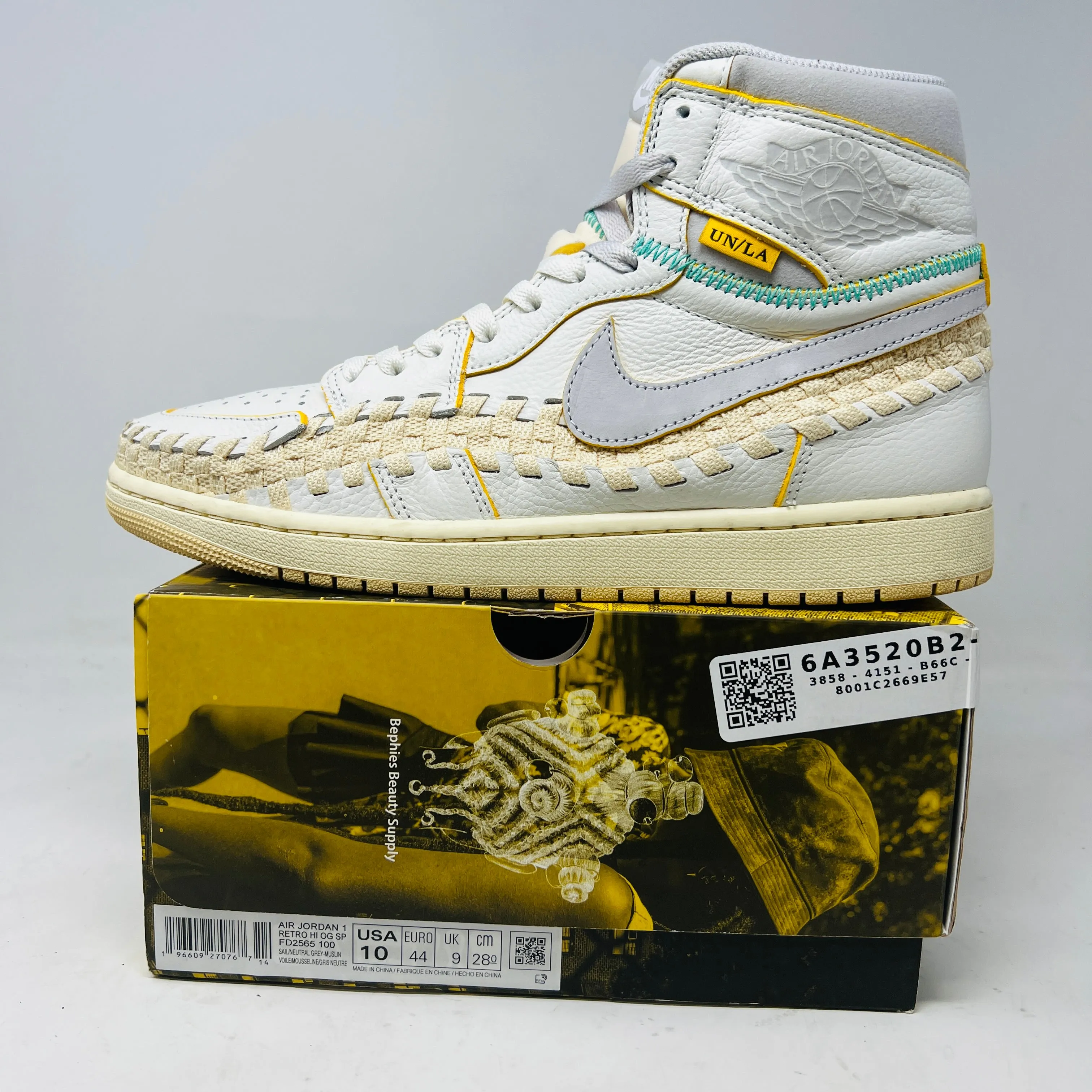 Jordan 1 Retro High OG SP Union LA Bephies Beauty Supply Summer of '96