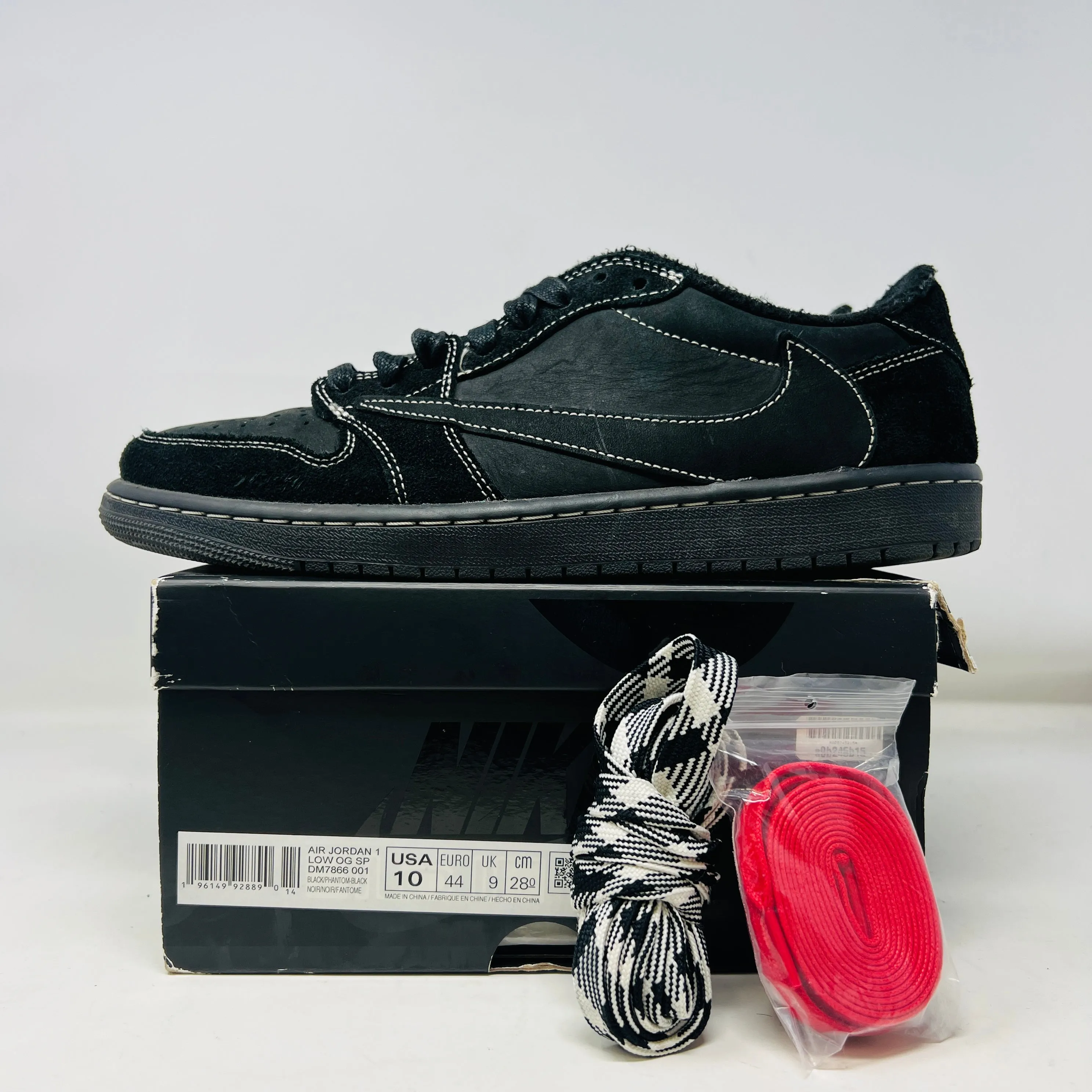 Jordan 1 Retro Low OG SP Travis Scott Black Phantom