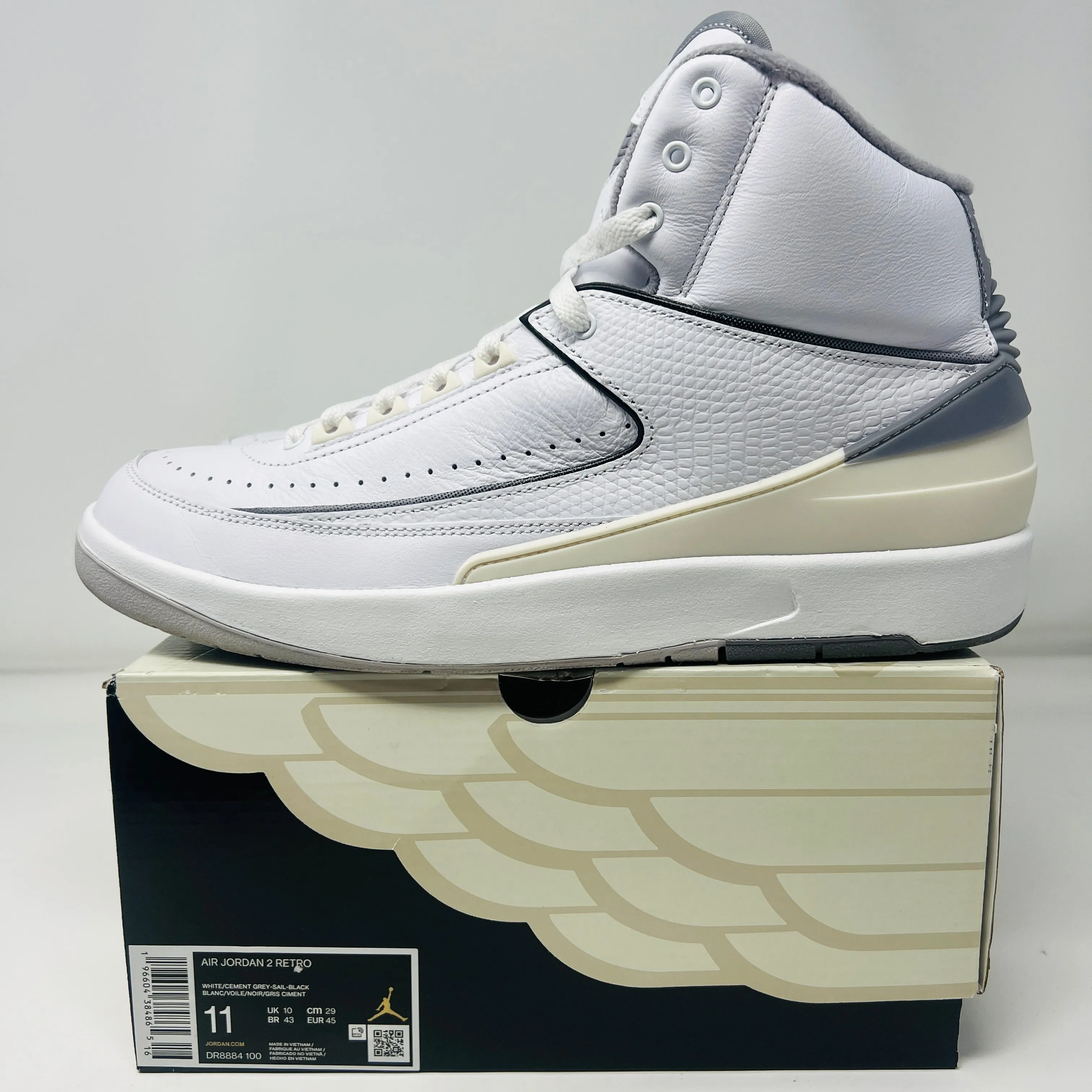Jordan 2 Retro Cement Grey