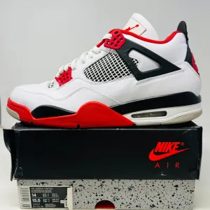 Jordan 4 Retro Fire Red