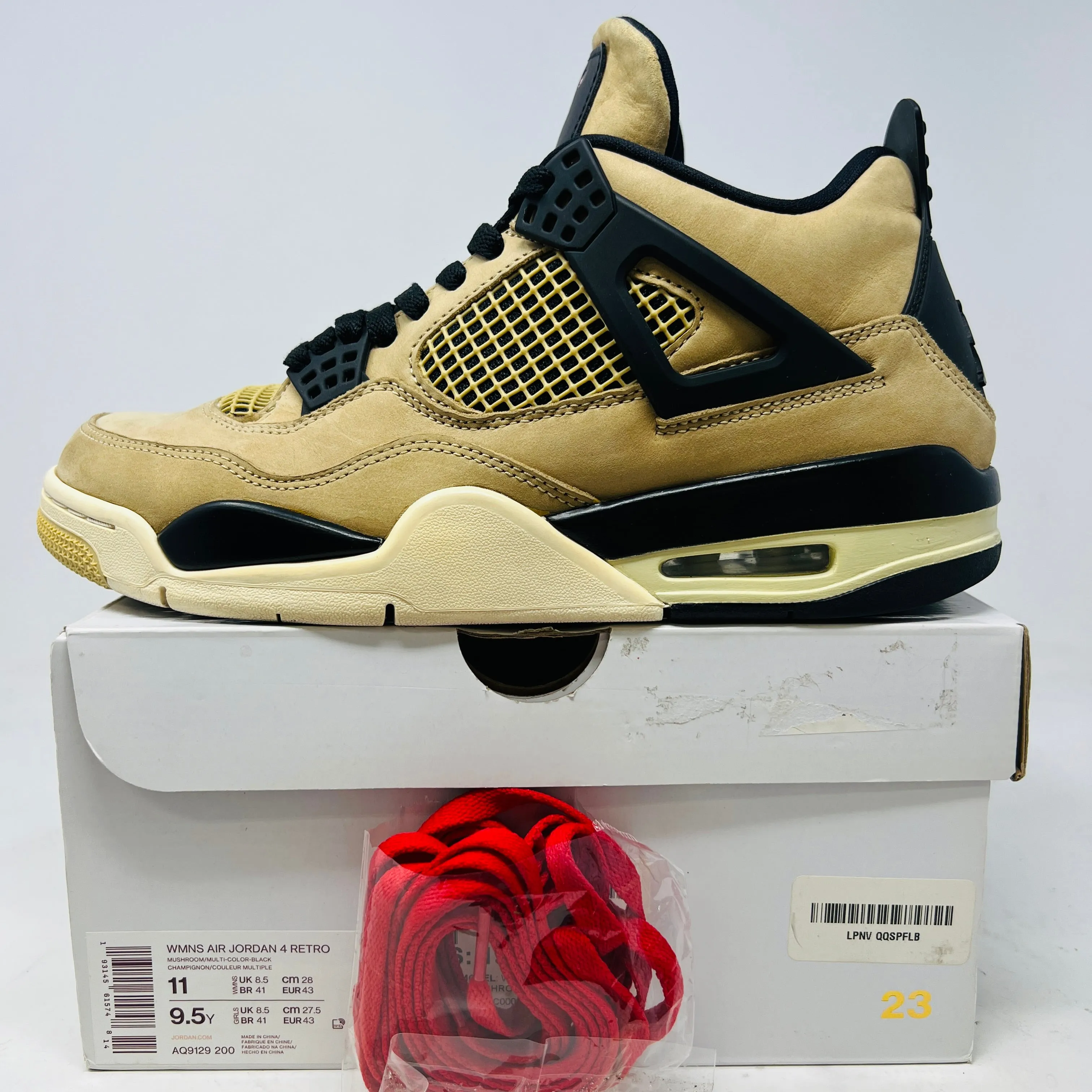 Jordan 4 Retro Fossil (Women's)