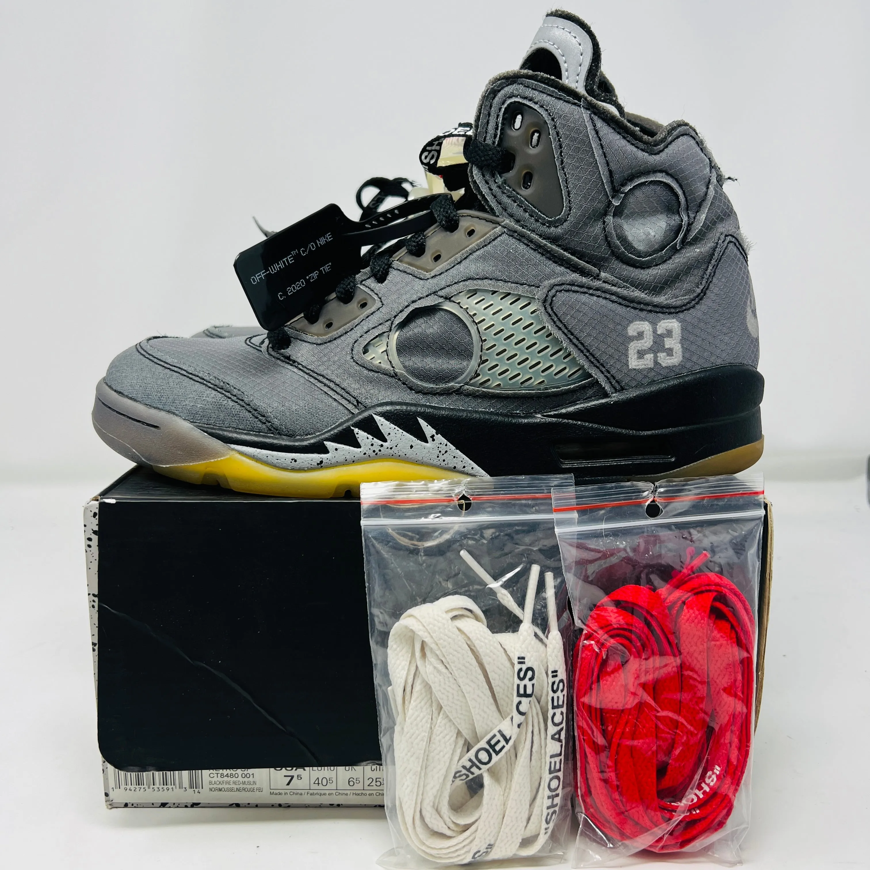 Jordan 5 Retro Off-White Muslin
