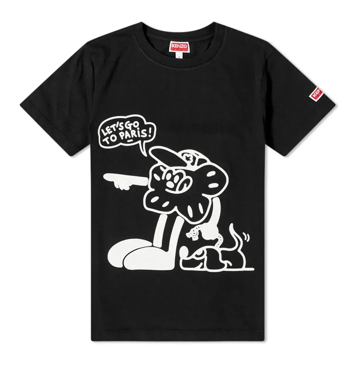 Kenzo Boke Boy Logo T-shirt (Black) Paris Front