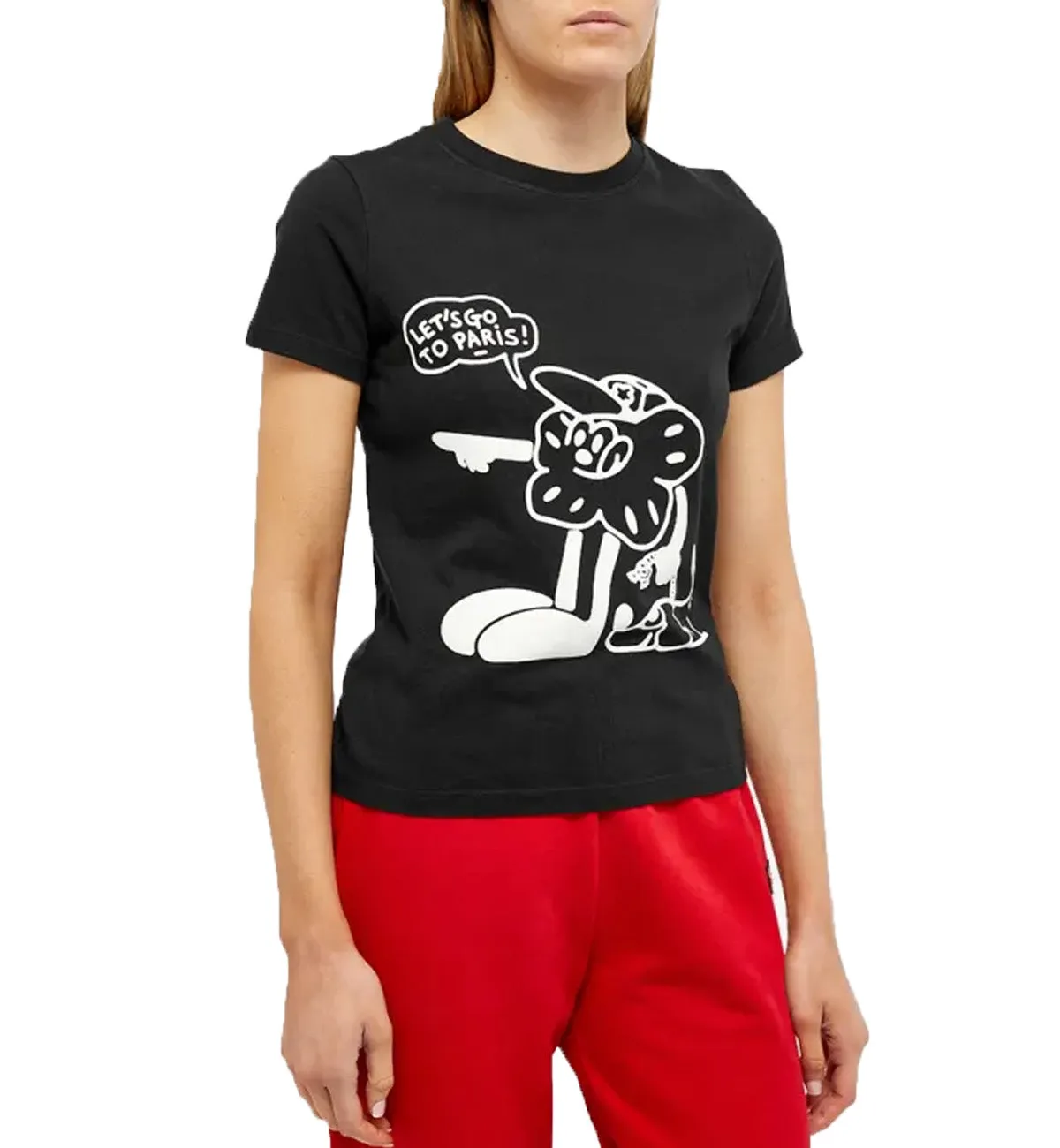 Kenzo Boke Boy Logo T-shirt (Black) Paris Front
