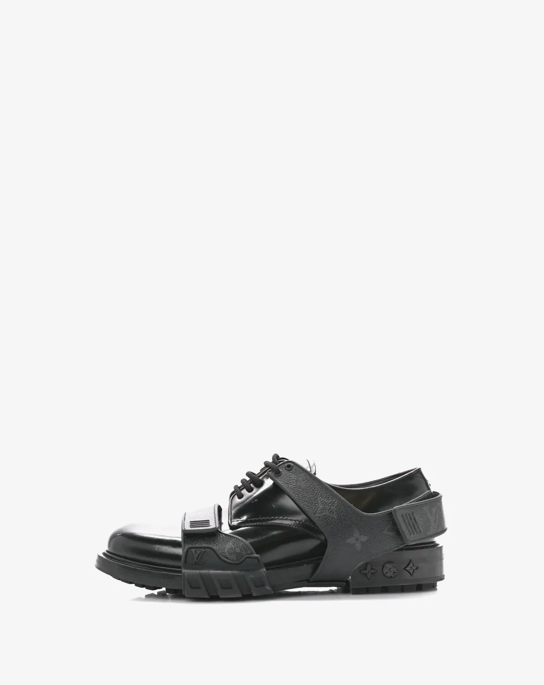 Louis Vuitton Monogram Men's Derby Harness Shoes