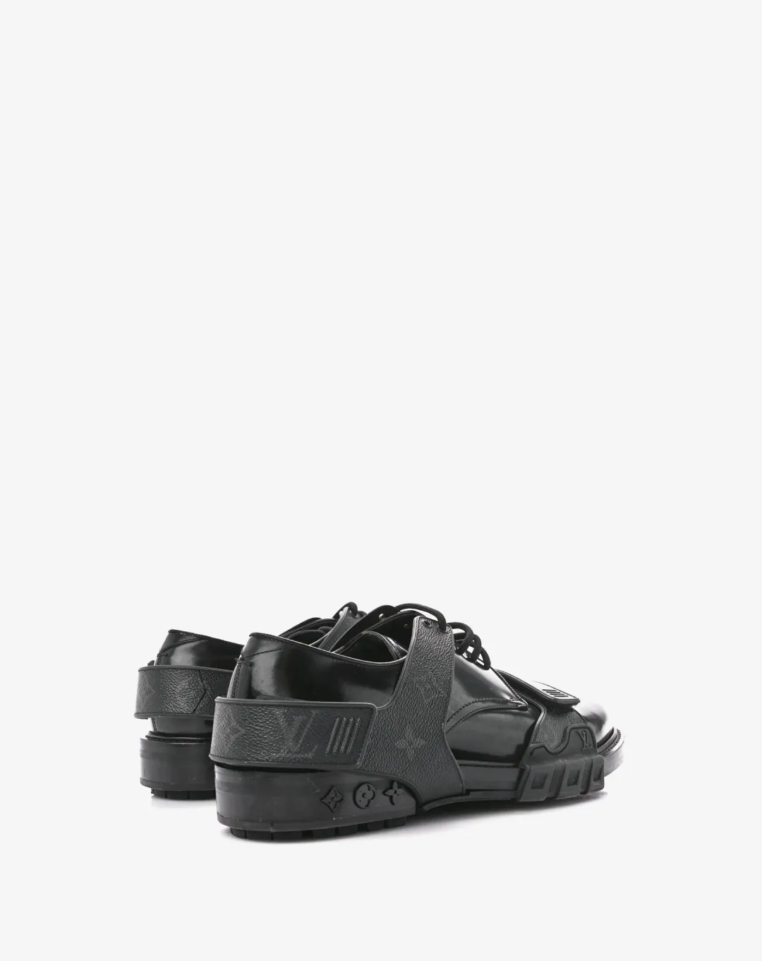 Louis Vuitton Monogram Men's Derby Harness Shoes
