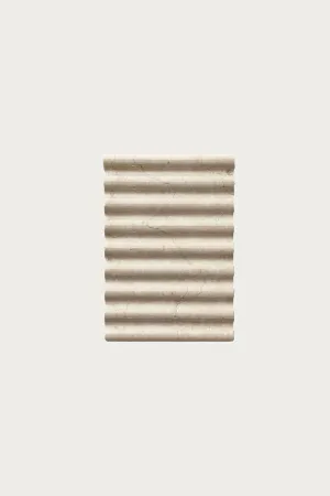 Marble Soap Dish - Cream Marble